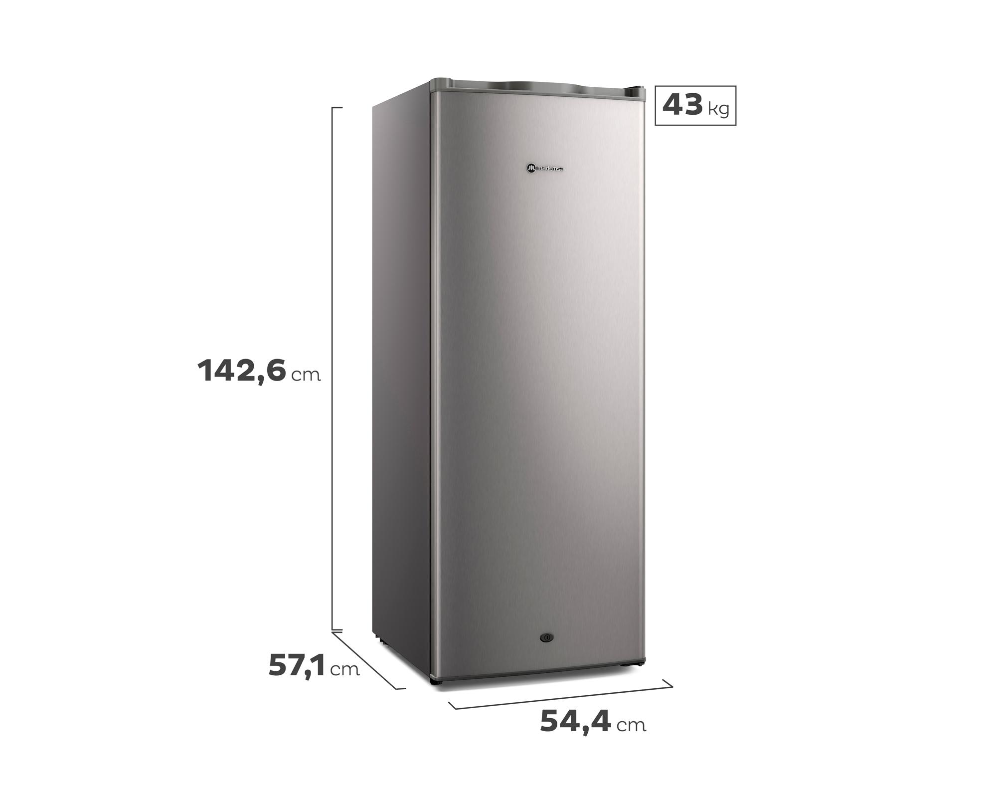 Freezer vertical 157 litros M265V inox-5