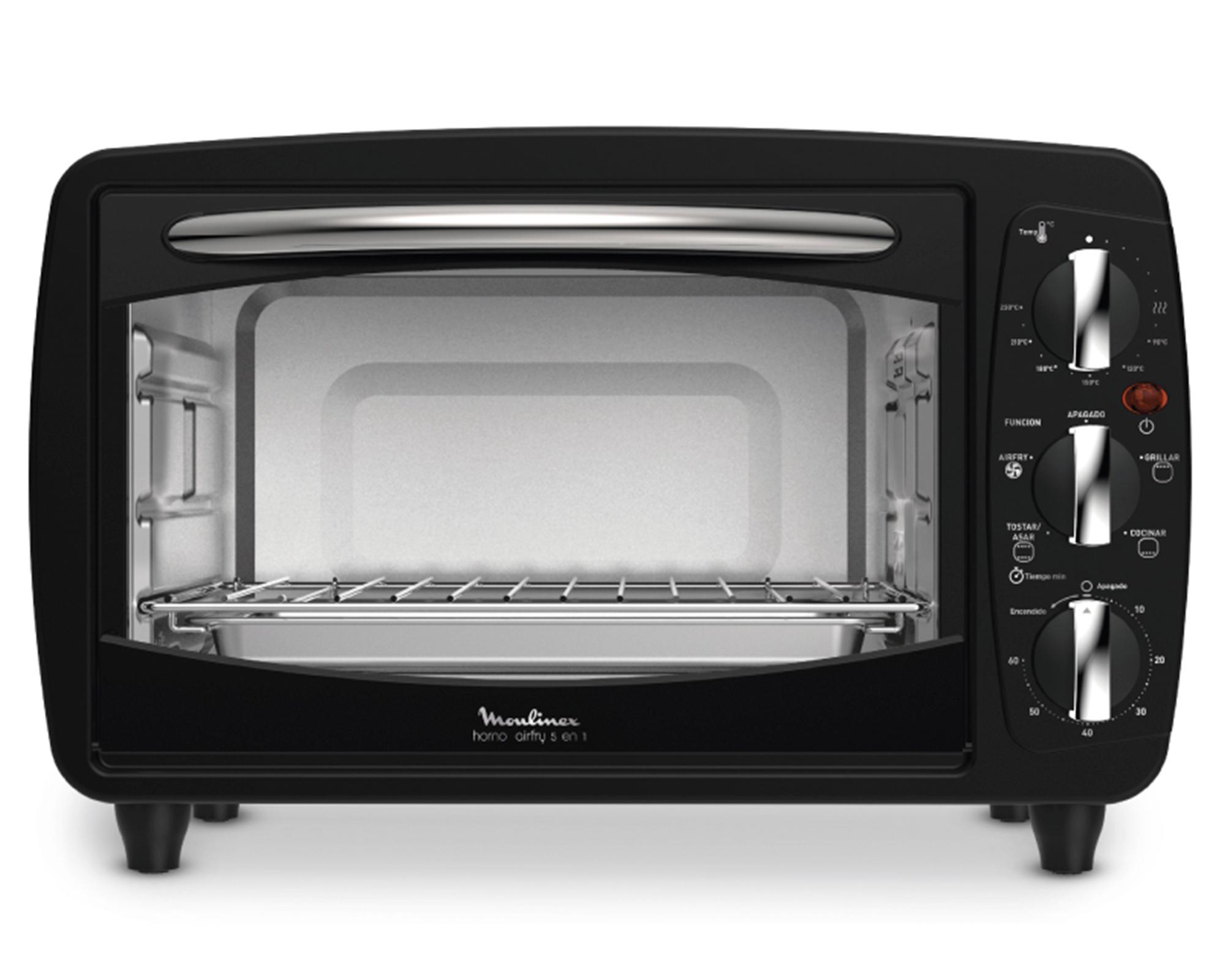 Horno freidora aire 5 en 1 20 litros OX32B858 negro-0