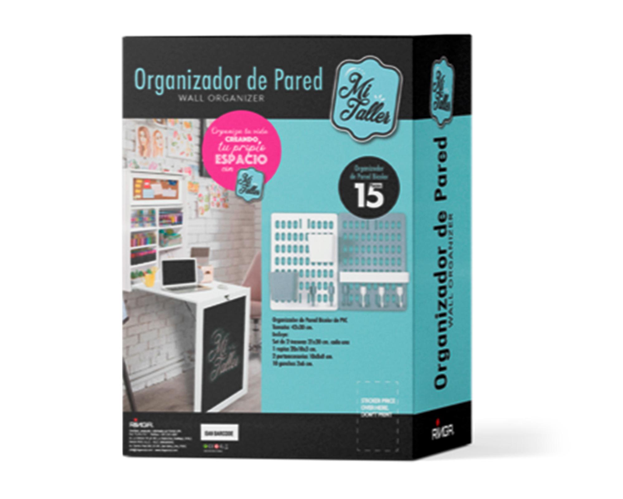 Organizador pared plástico Mi Taller-1