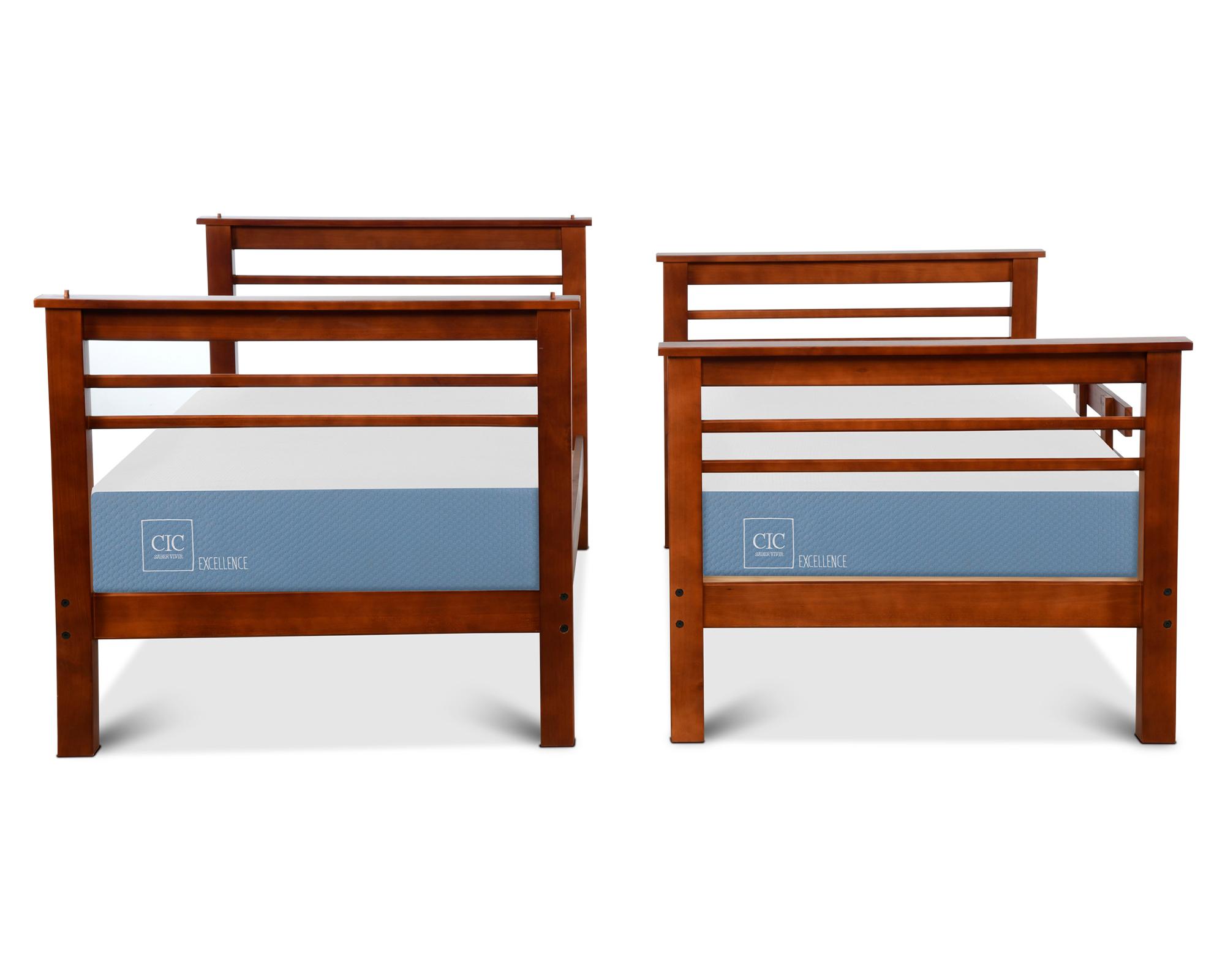 Camarote Oxford 1 plaza + colchones Excellence-2