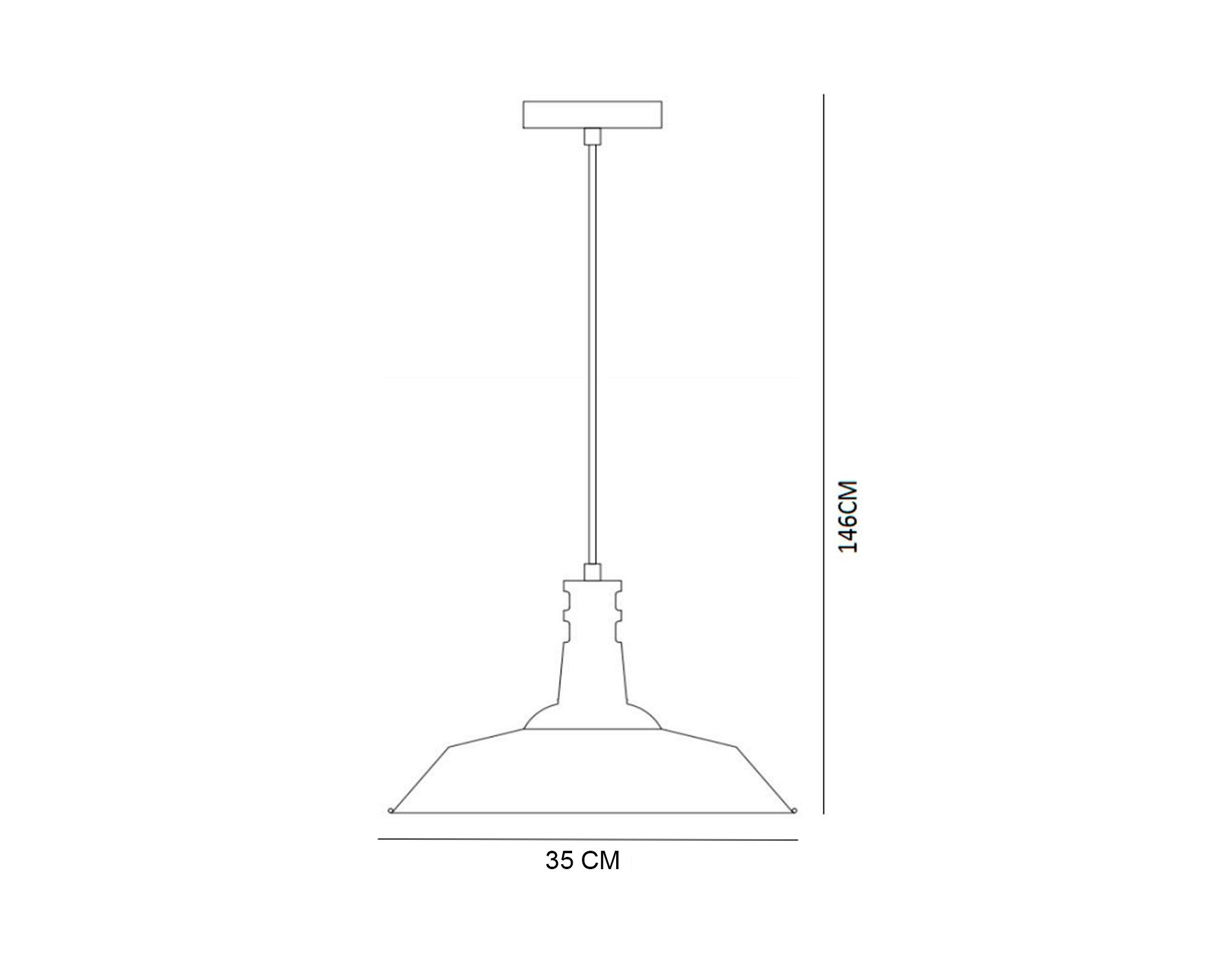 Lámpara colgar 1L E27 Alba blanco-3