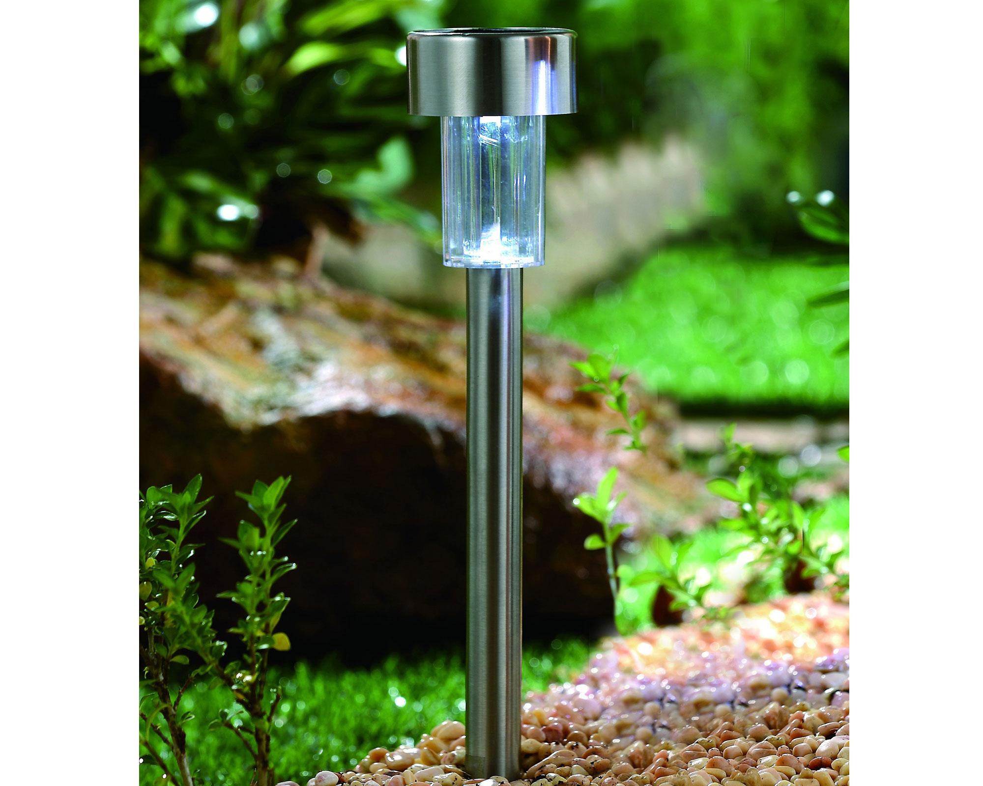 estaca exterior solar Silver-3