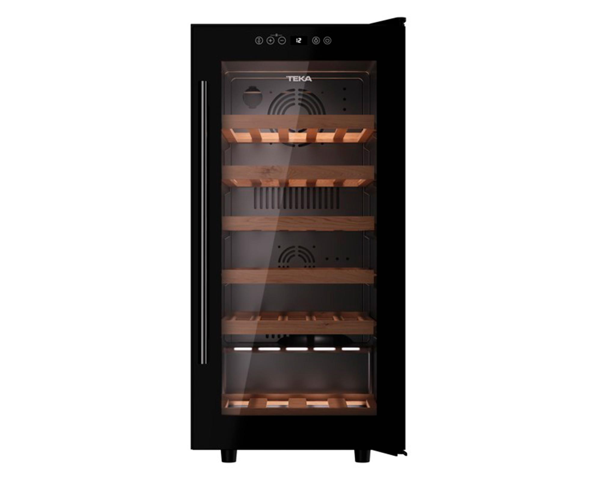 Cava de vino 32 botellas RFV 10032 FS negro-0