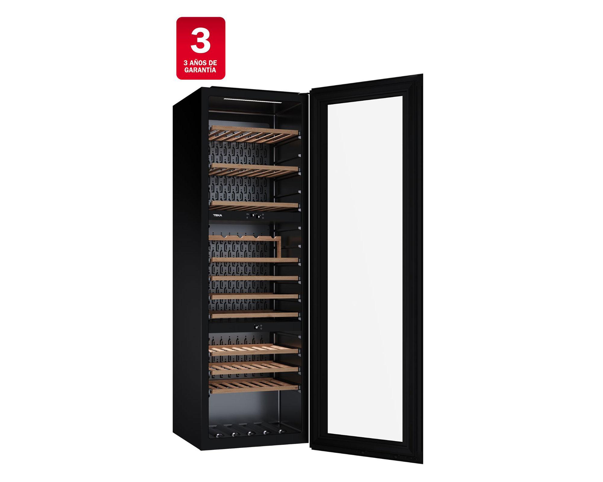 Cava de vino RVI integrable negro 93 botellas-2