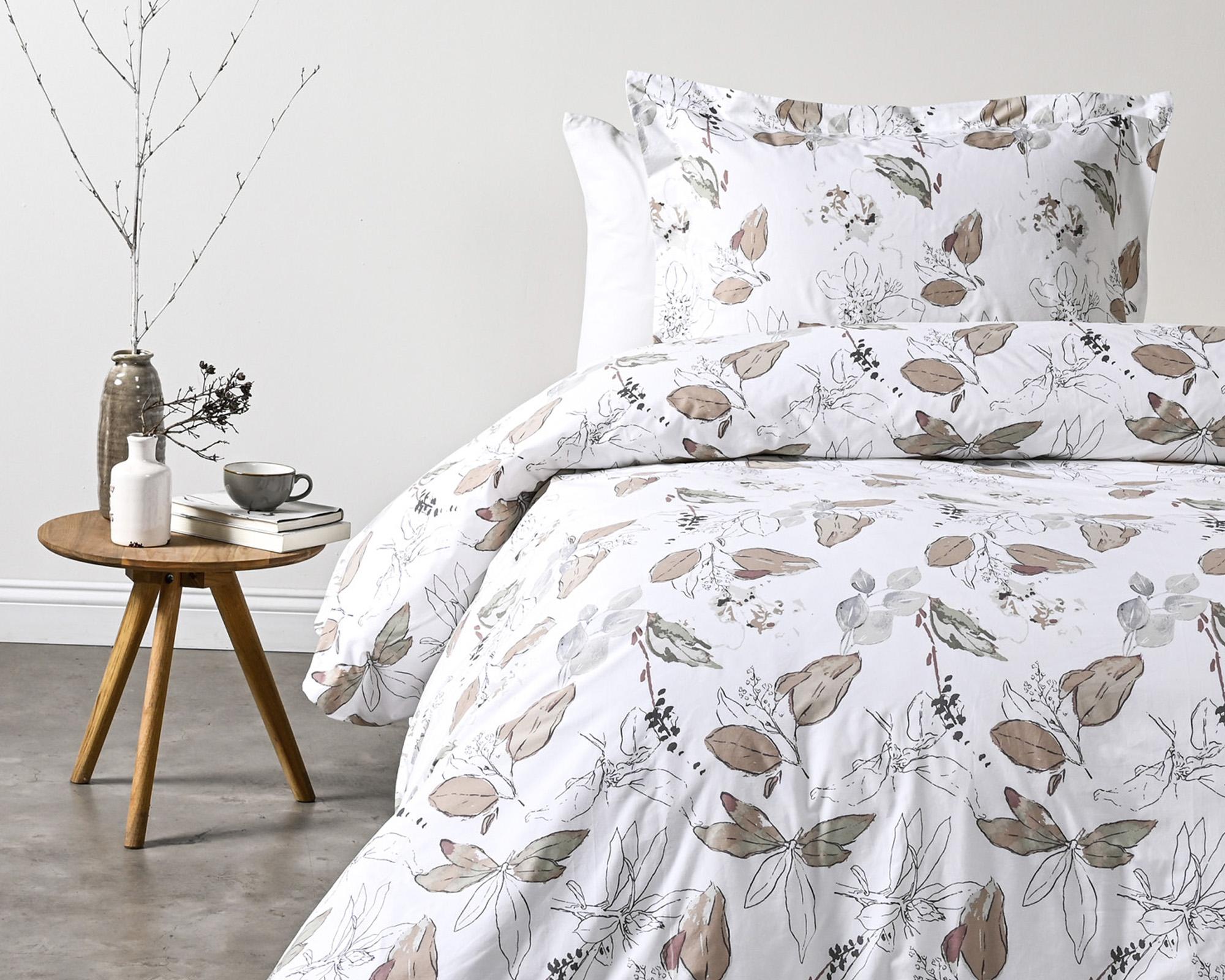 Funda de plumón 1.5 plazas blanco Mauve-0