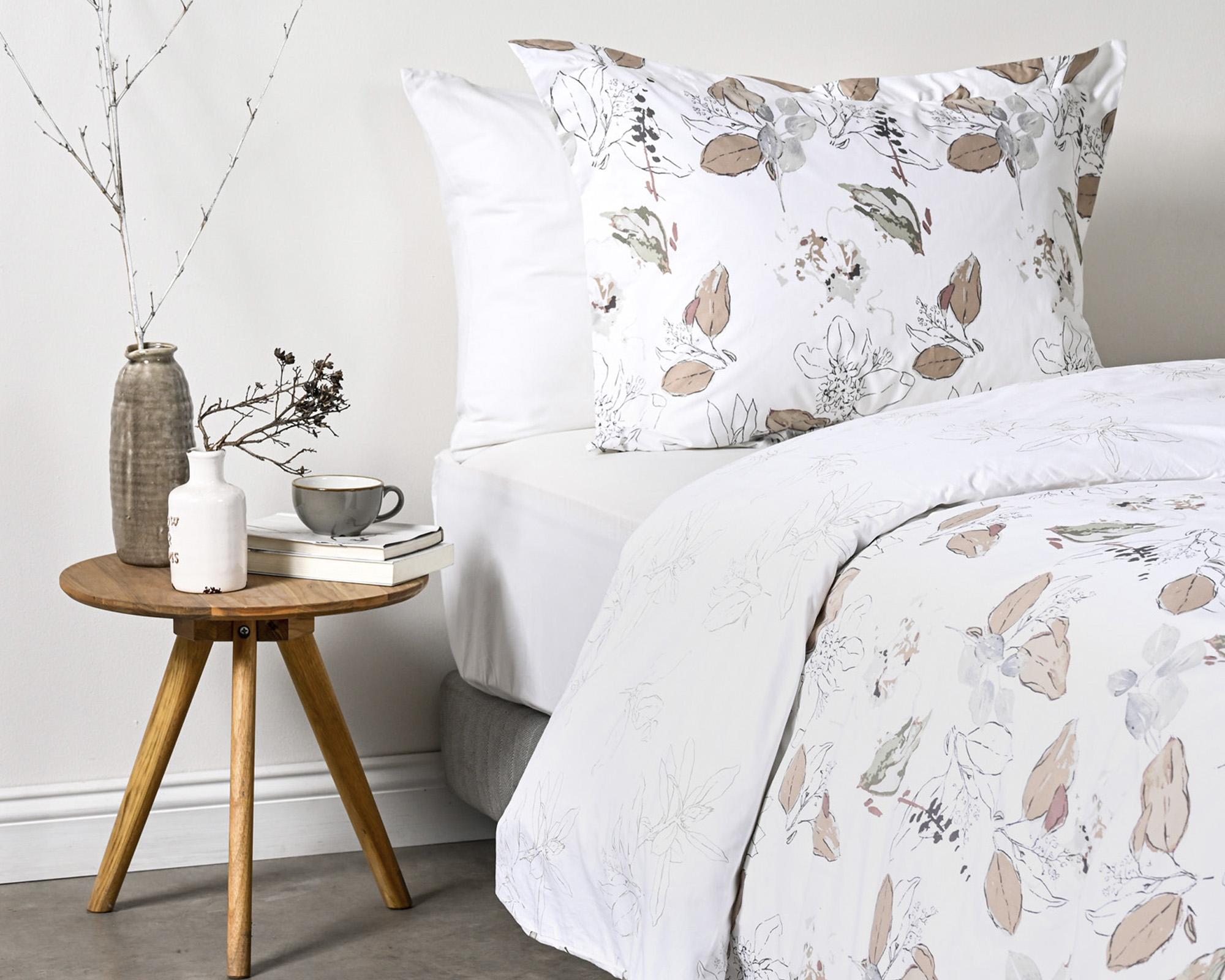 Funda de plumón 1.5 plazas blanco Mauve-1