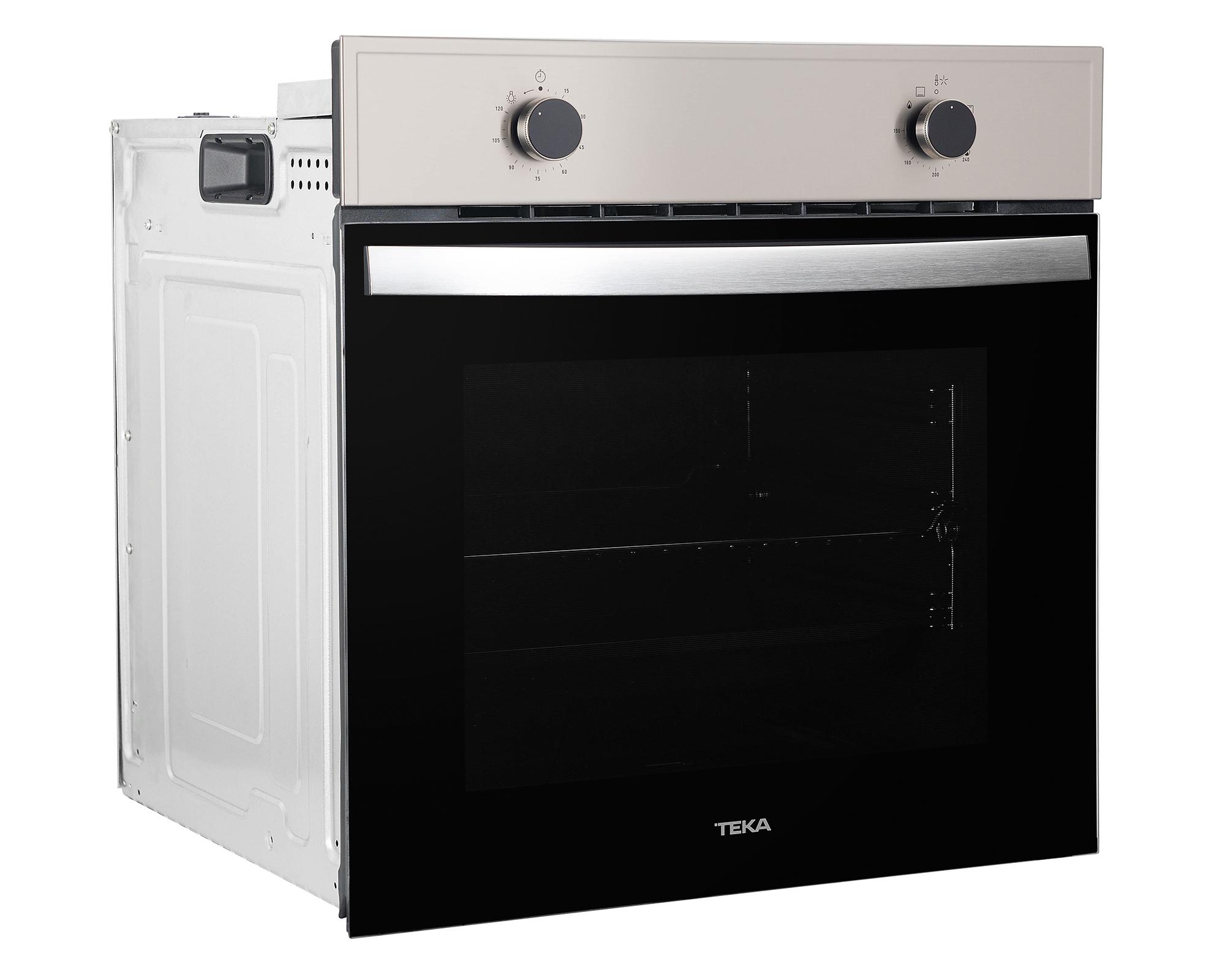 Horno a gas empotrado 65 litros HBB 724 G SS LPG E11 negro/gris-1