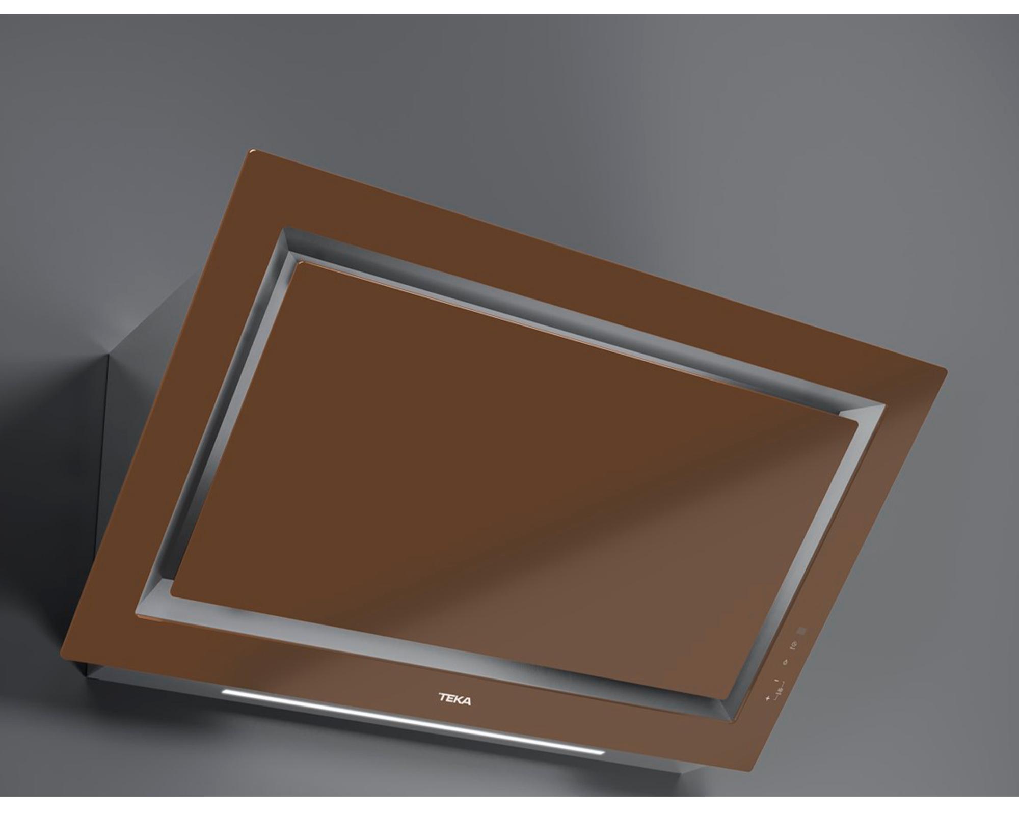 Campana decorativa vertical 273W DLV 98660 LB café-2