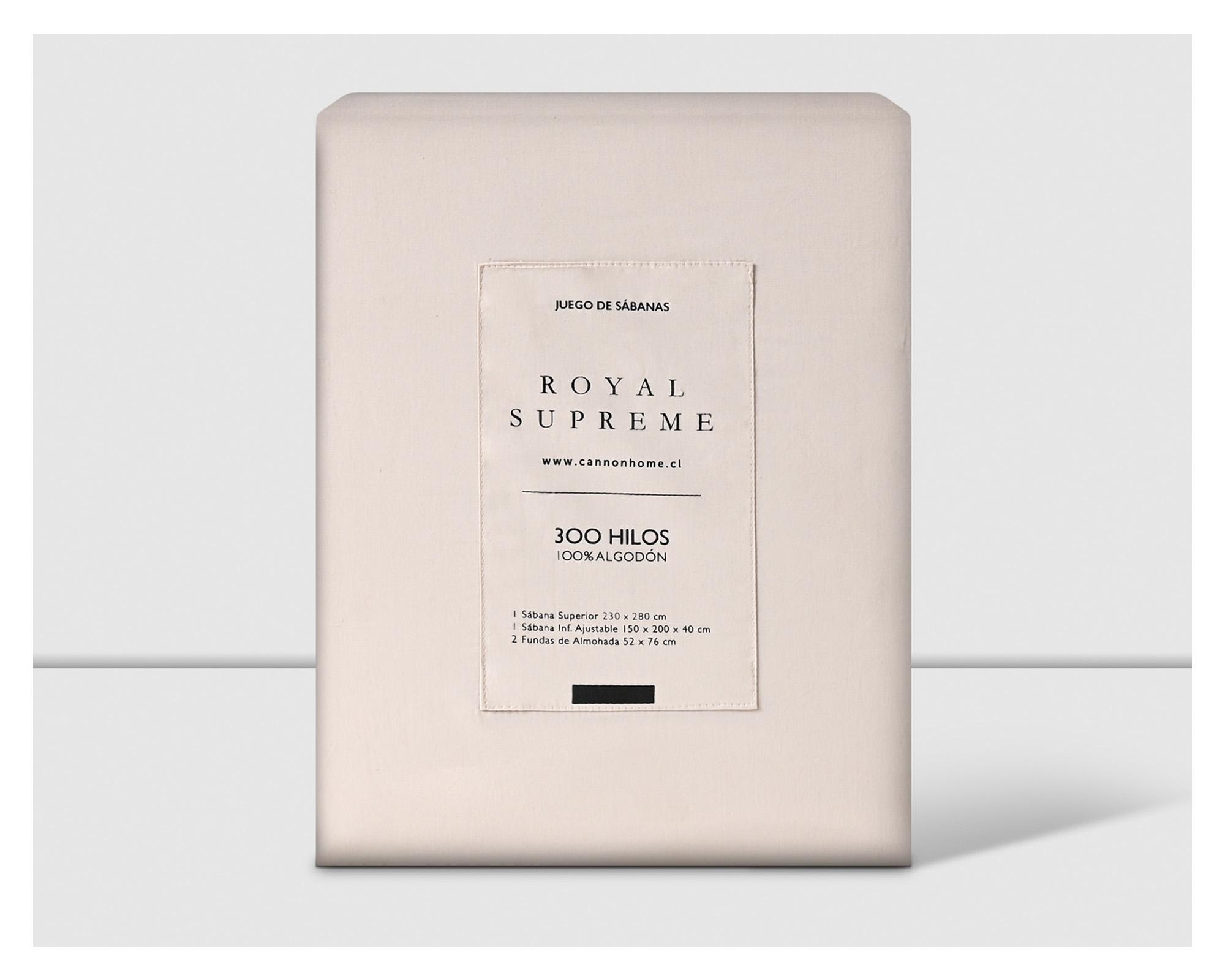 Juego de sábanas 1.5 plazas 300 hilos Skin rosado-2