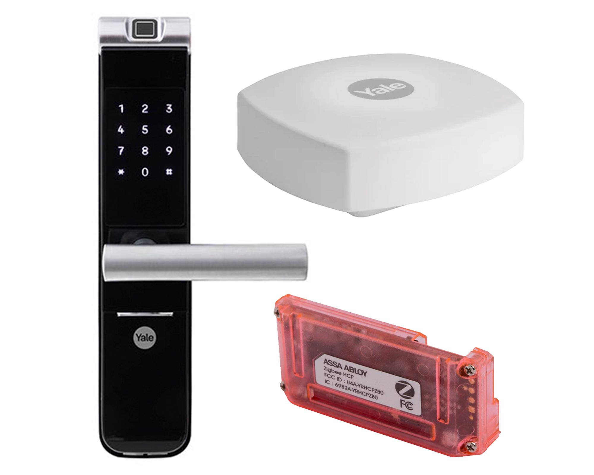 Cerradura digital YMF40A + Zigbee + Hub Connect-0