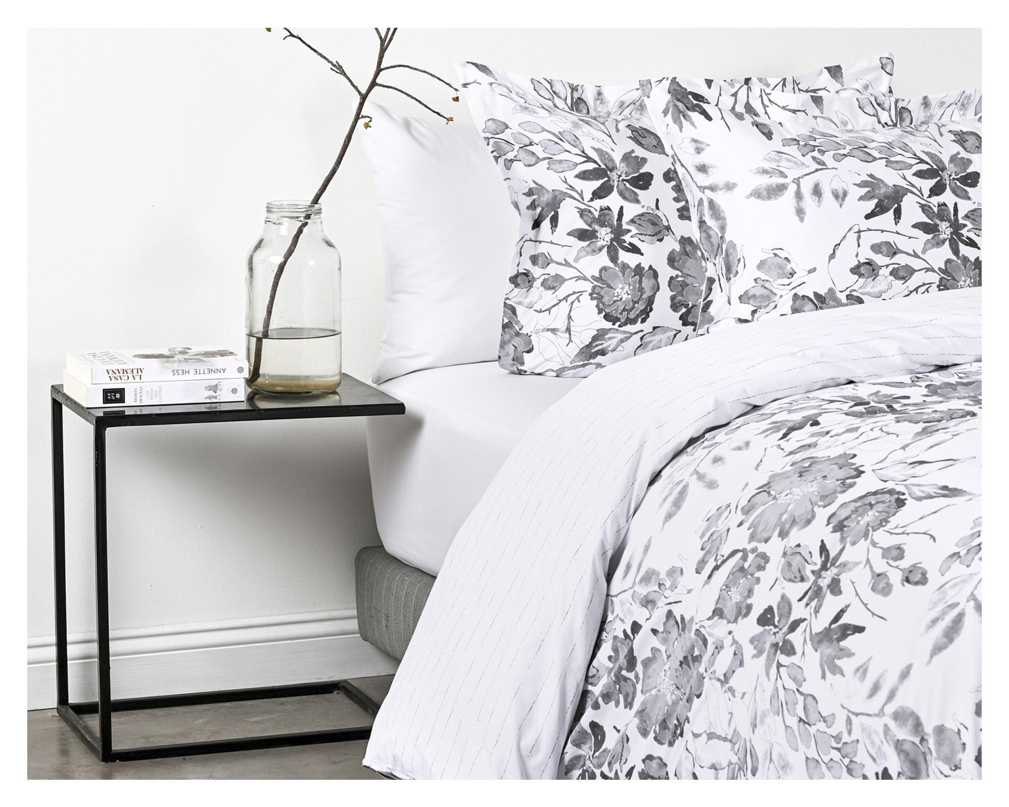 Funda de plumón King blanco Lorein-1