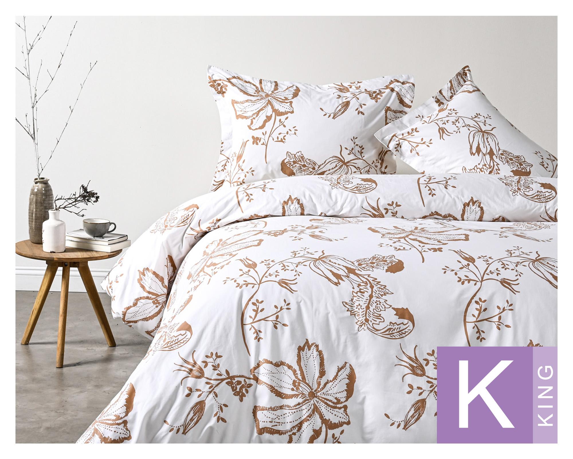 Funda de plumón King blanco Soole-0