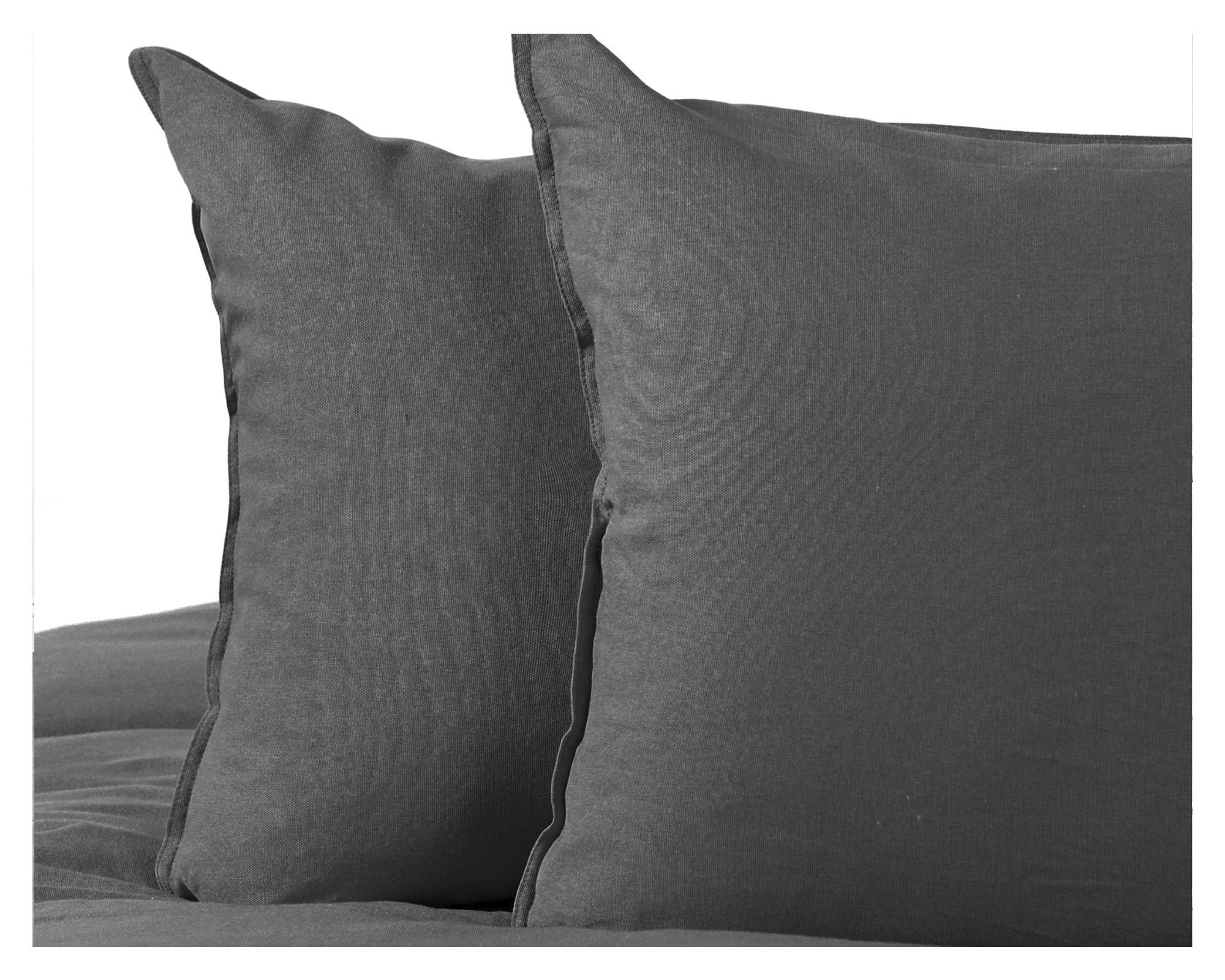Funda de plumón 2 plazas gris Iron-2