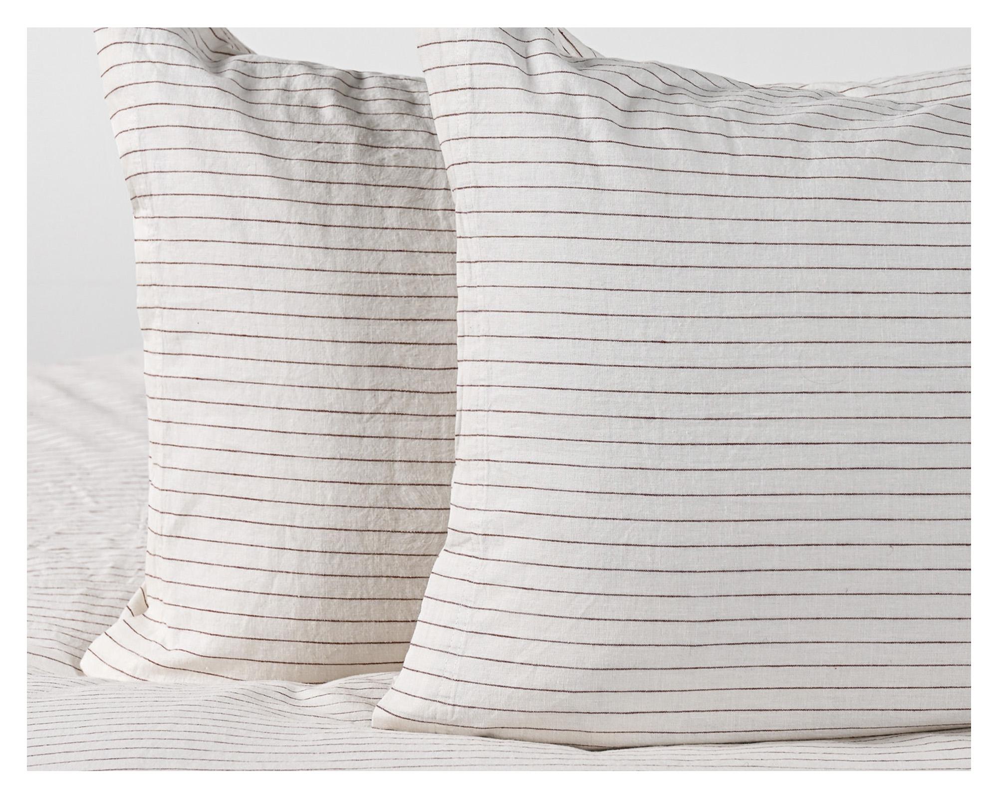 Funda de plumón Súper King blanco Linen-2