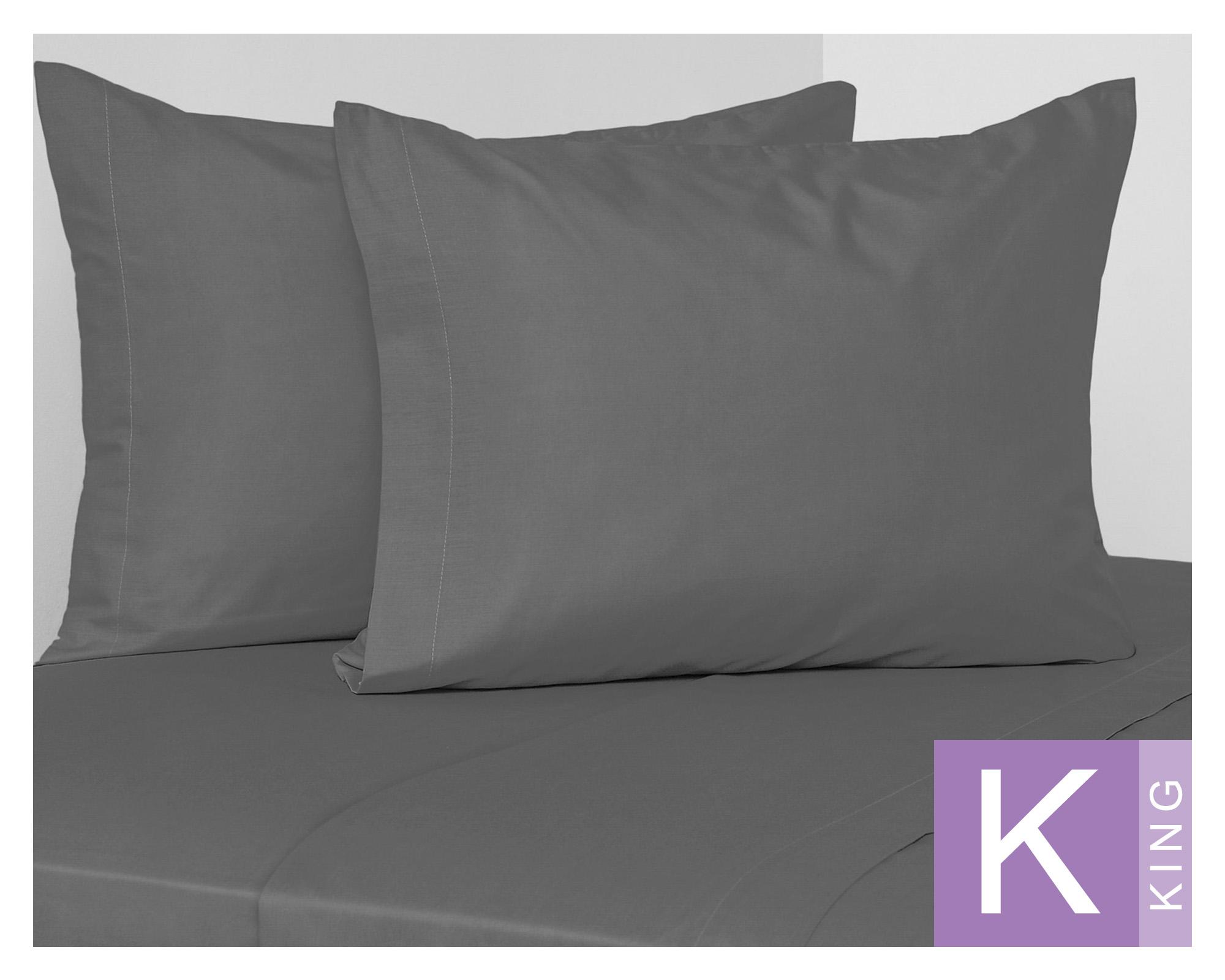 Juego de sábanas King 180 hilos Night negro-0