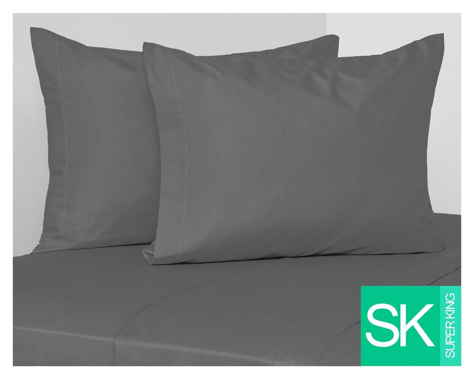 Juego de sábanas Súper King 180 hilos Night negro-0