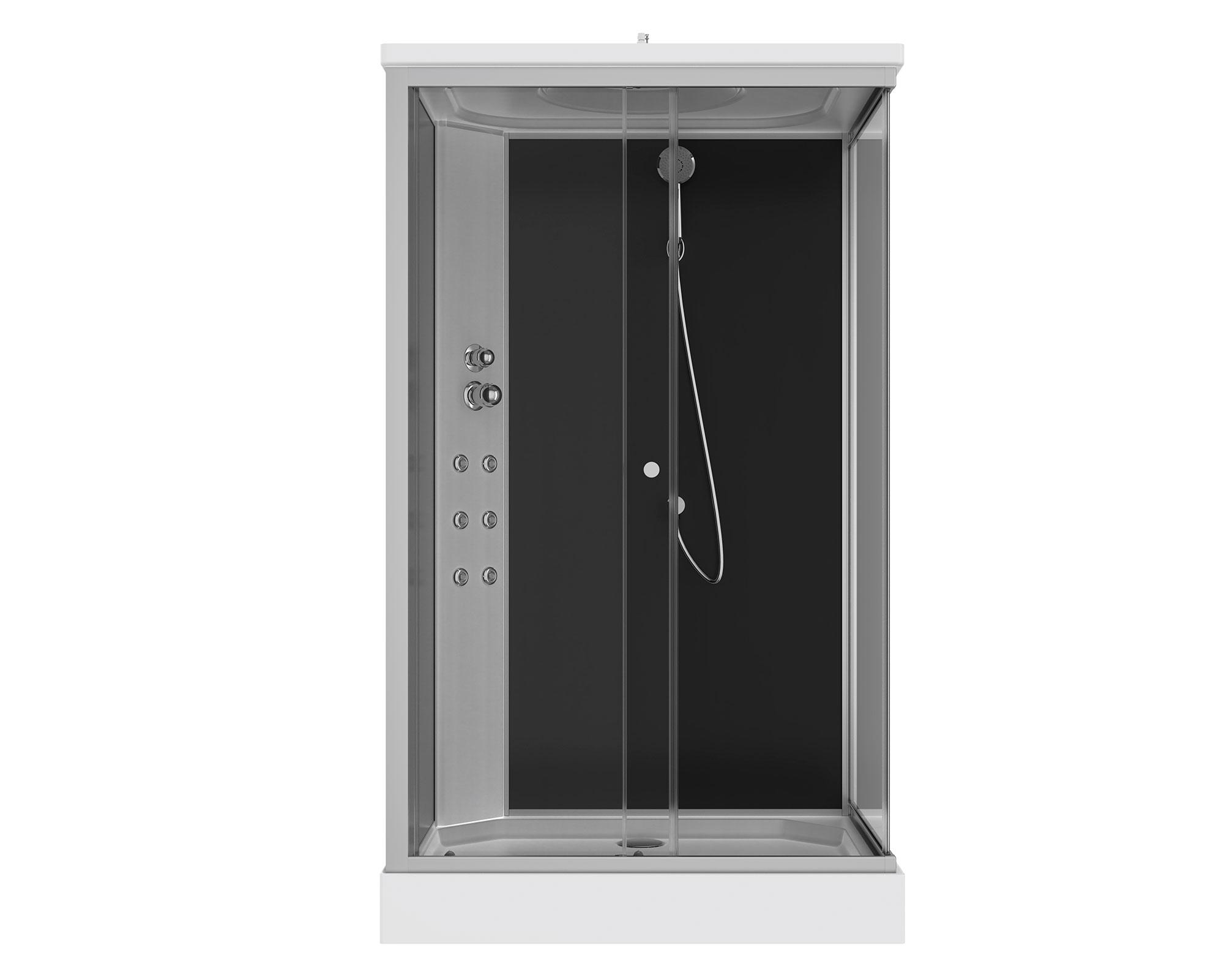 Cabina ducha recta 6 Jets 213x120x90 cm-4
