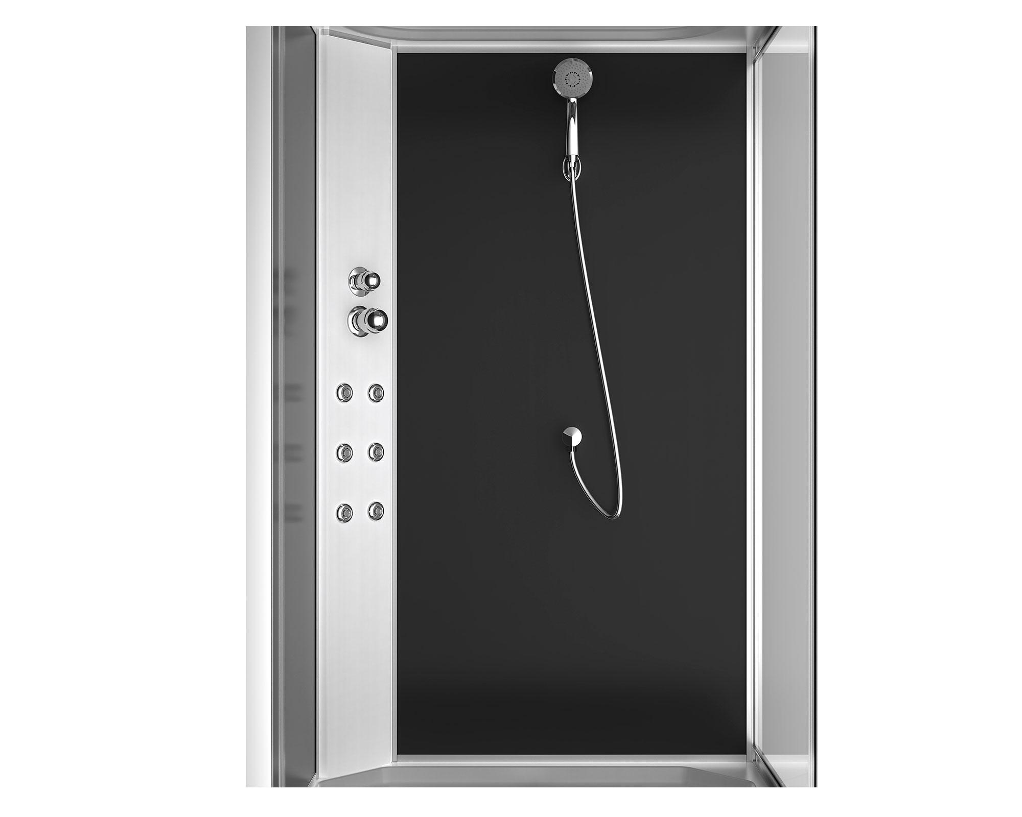 Cabina ducha recta 6 Jets 213x120x90 cm-3