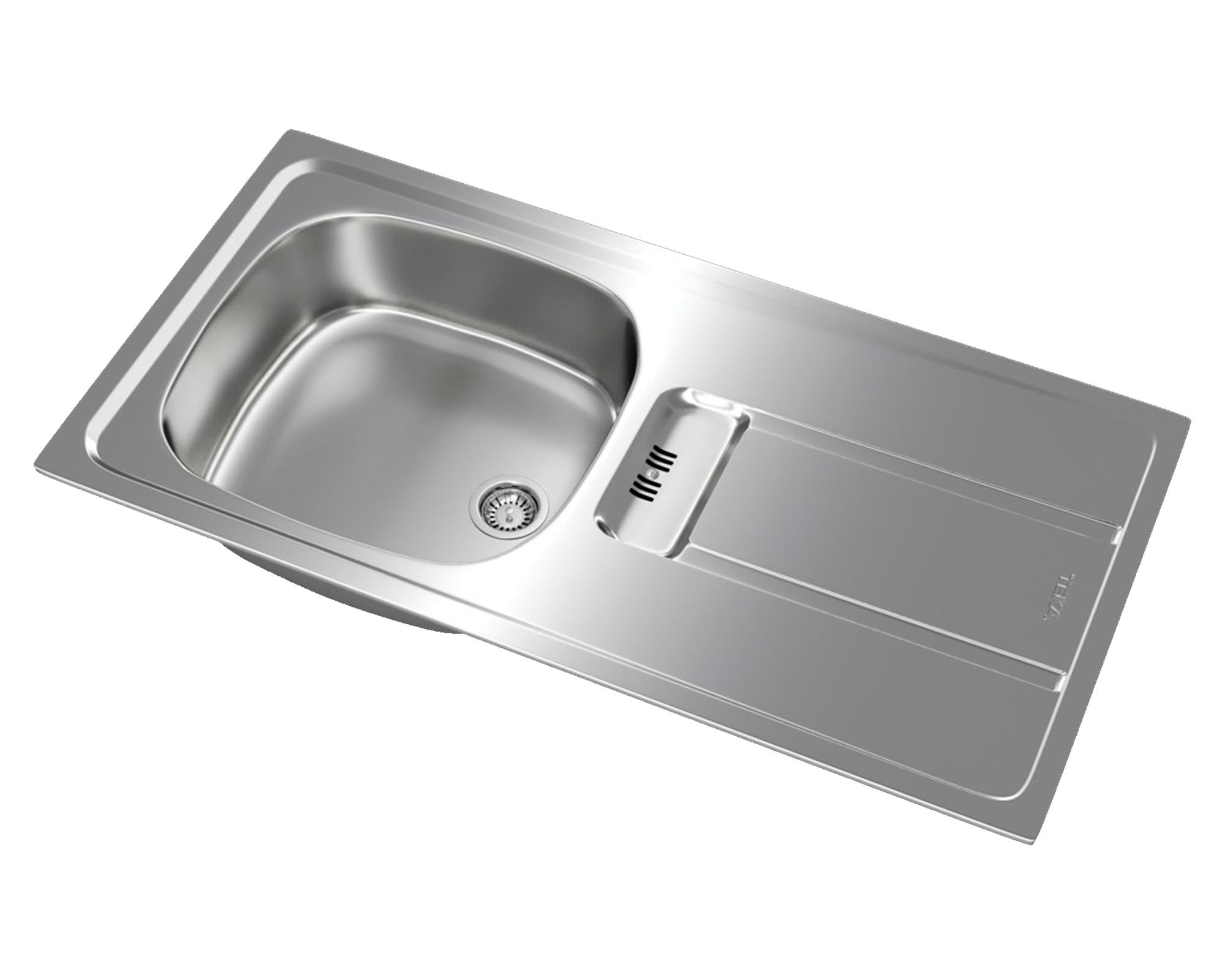 Lavaplatos Gravity 45 E-XP 3 1/2 1C 1E inox 15x86x43.5 cm-2