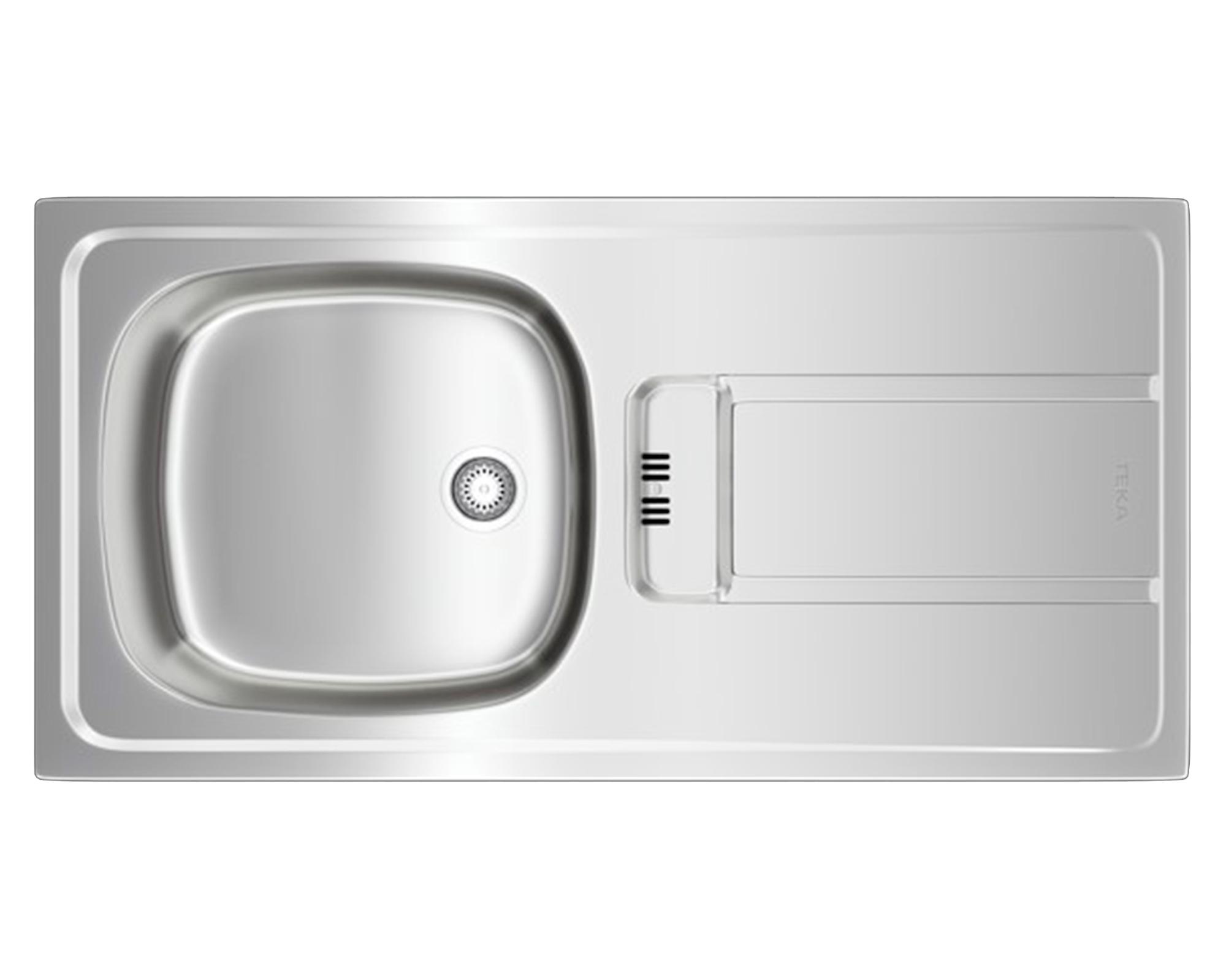 Lavaplatos Gravity 45 E-XP 3 1/2 1C 1E inox 15x86x43.5 cm-0