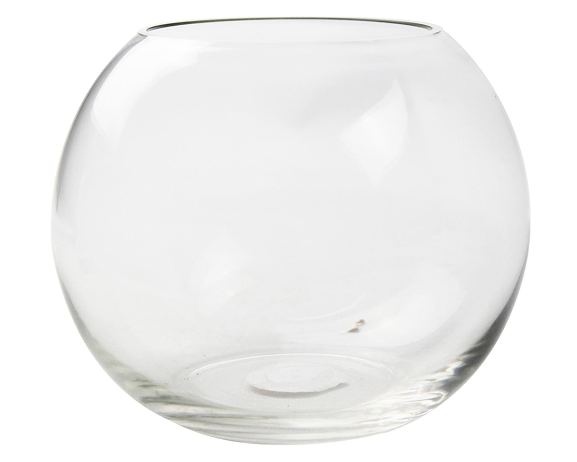 Florero 15.5 cm Pecera transparente-0