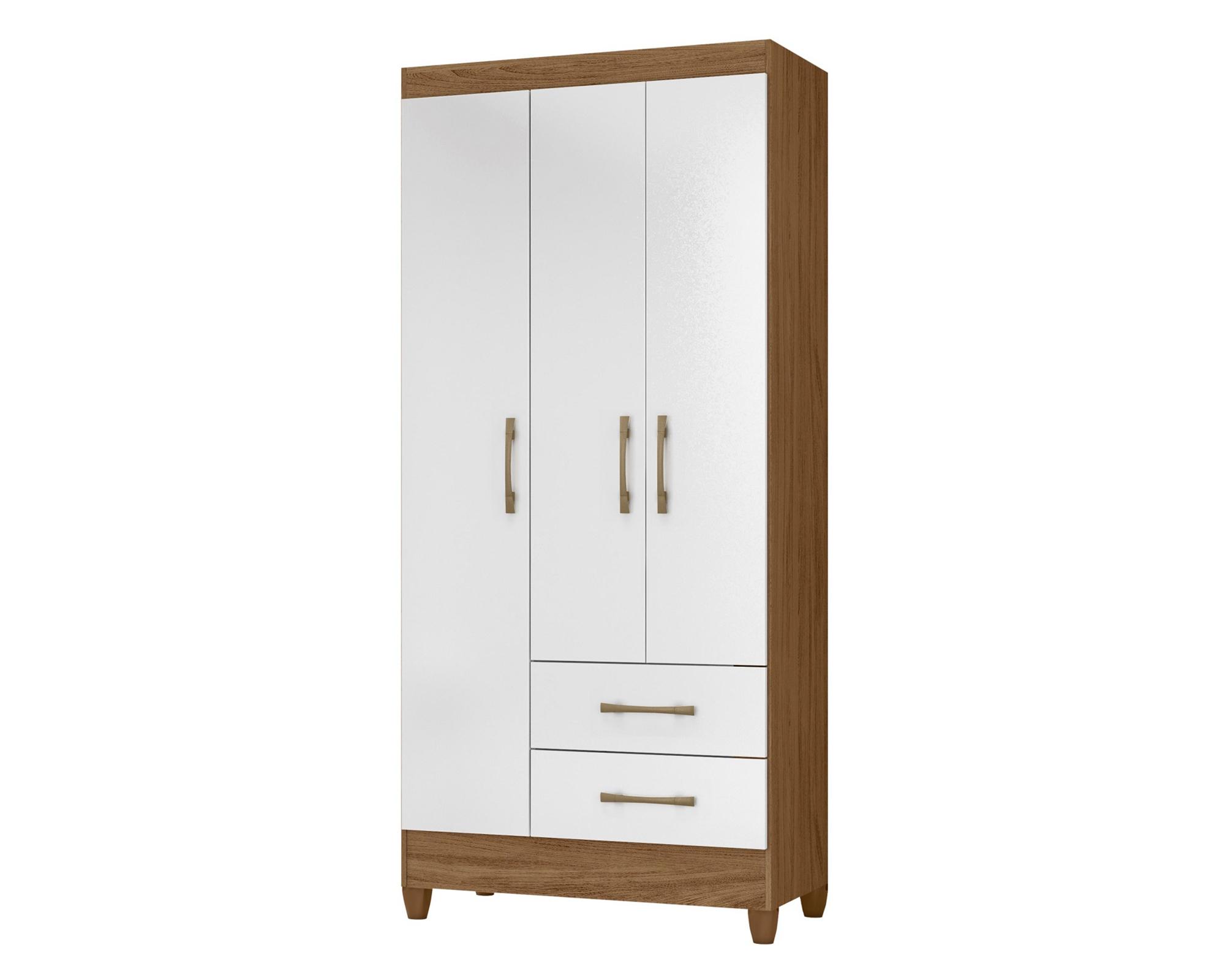 Closet 6 puertas + Closet 3 puertas Natural blanco-1