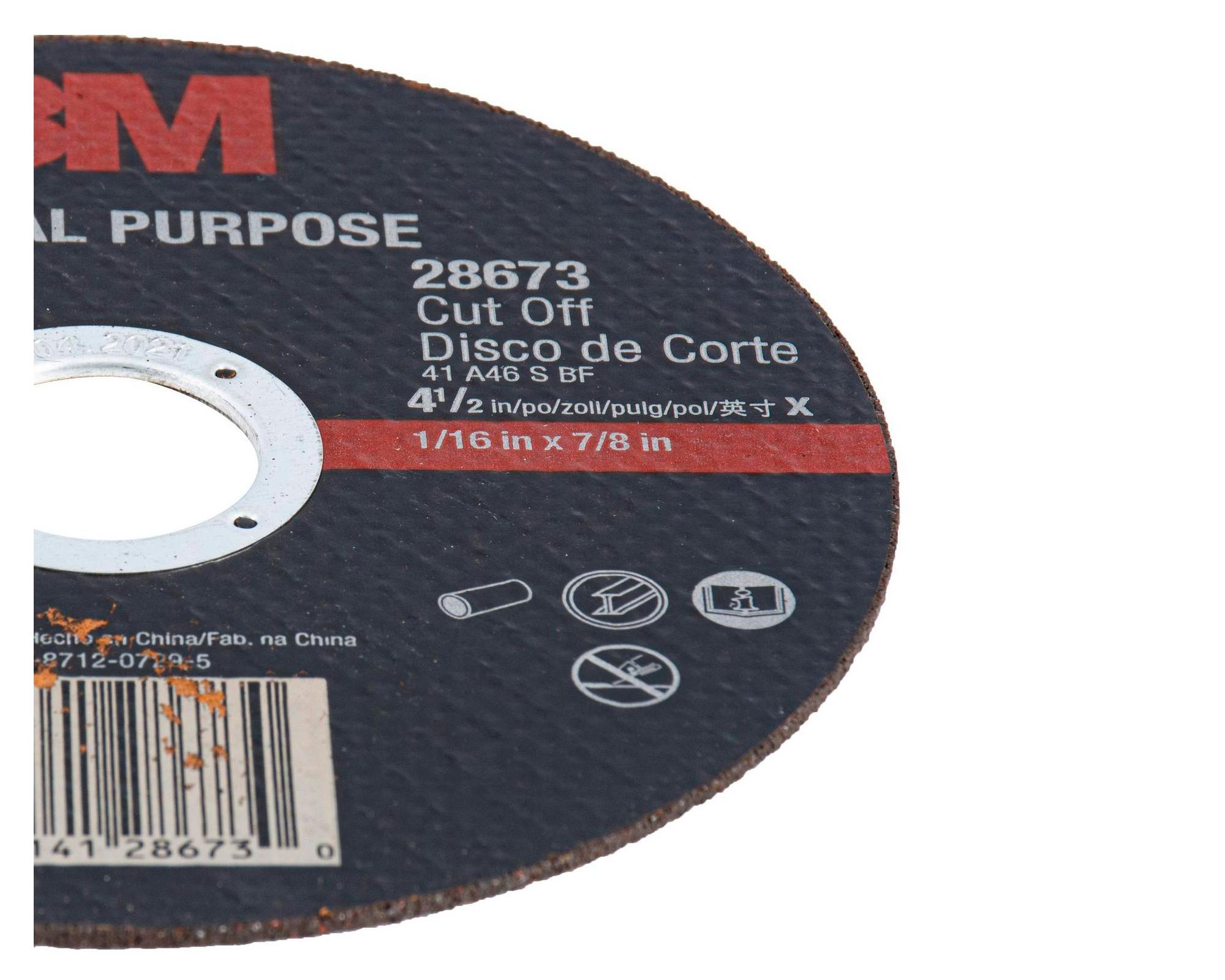 Disco de corte 1.588 mm Propósito General 28674-2