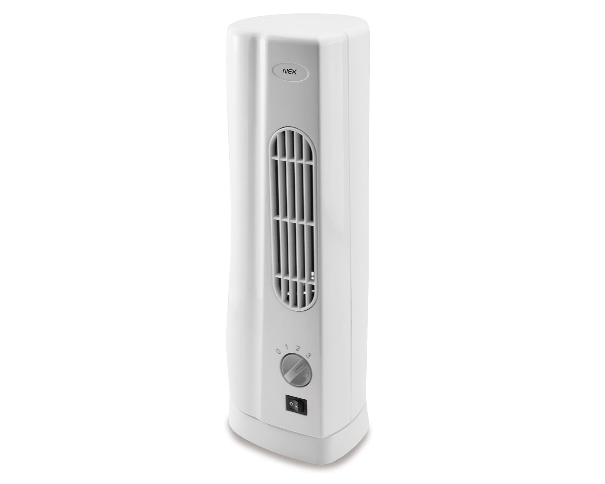 Ventilador 30W Mini tower blanco-0
