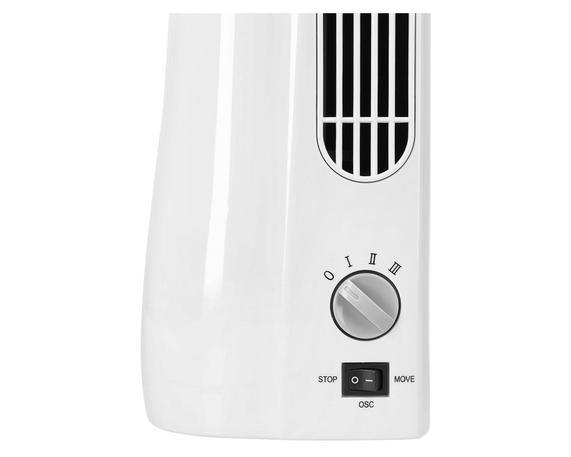 Ventilador 30W Mini tower blanco-3