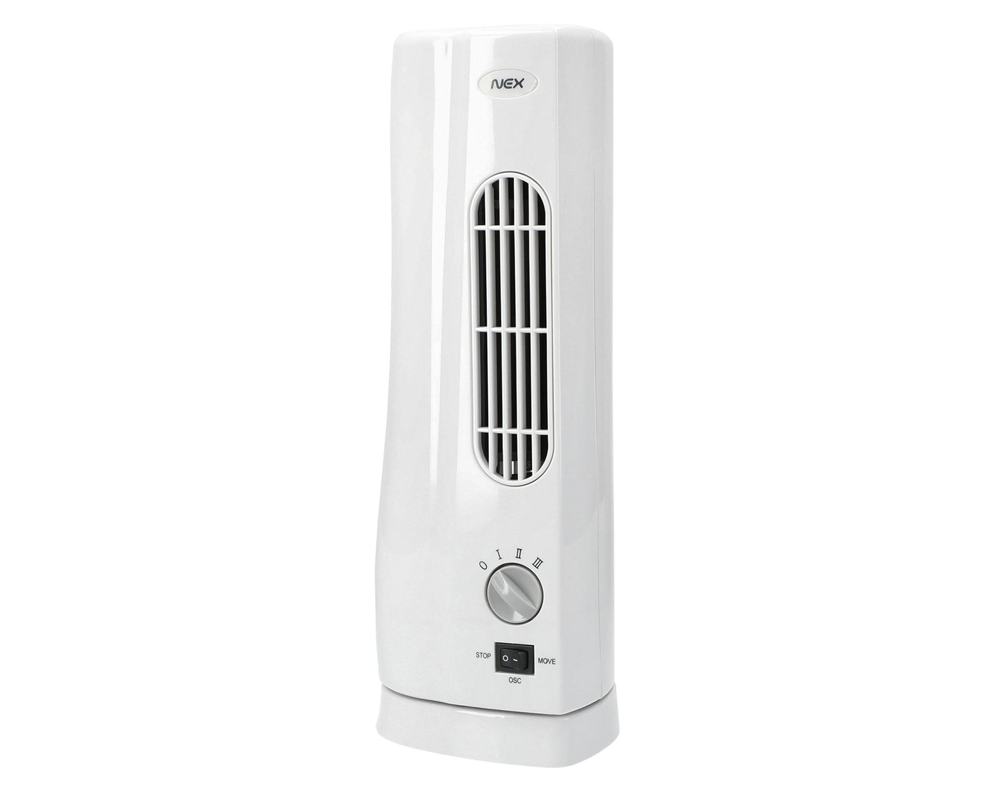 Ventilador 30W Mini tower blanco-1