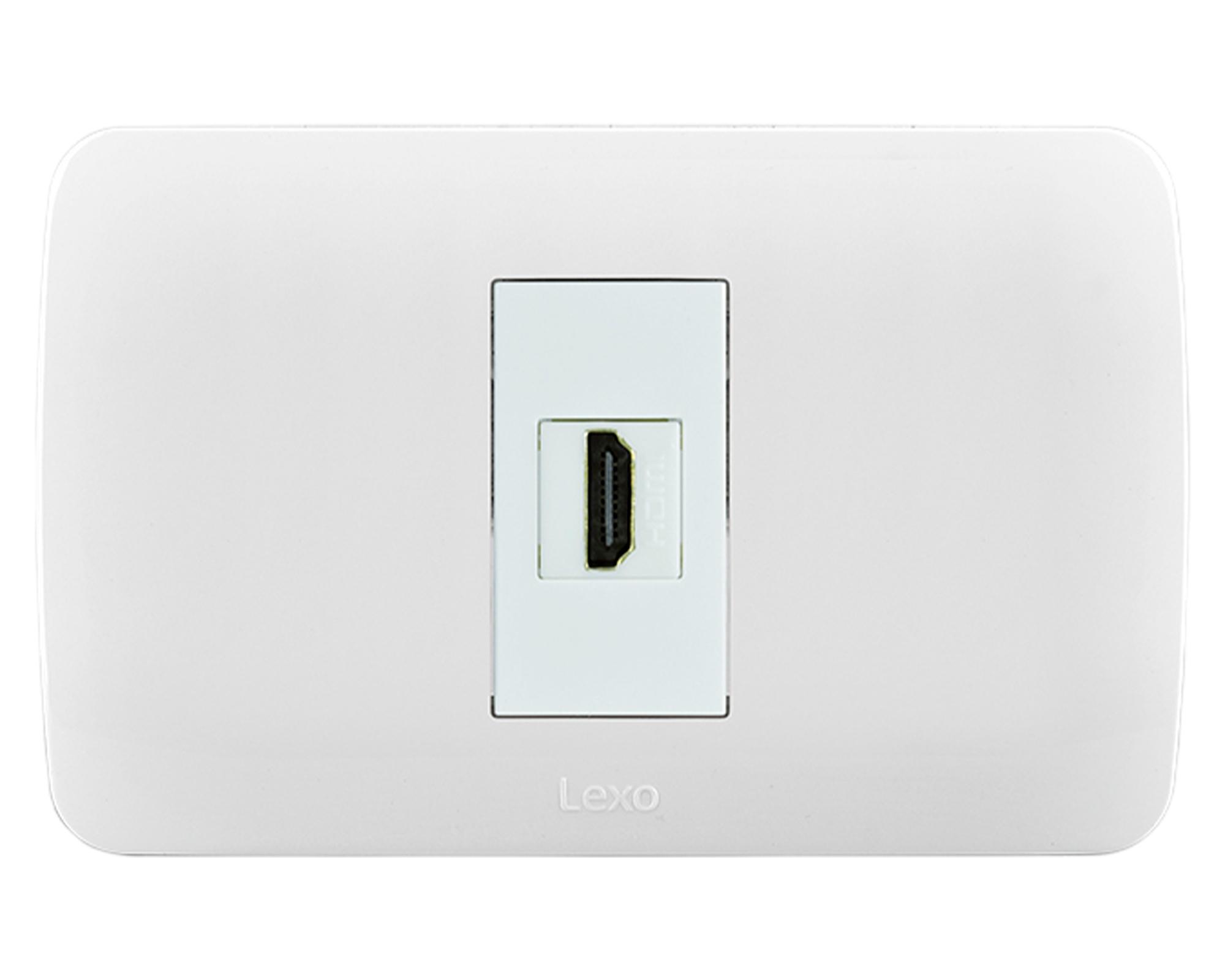 Conector HDMI blanco 10A-0