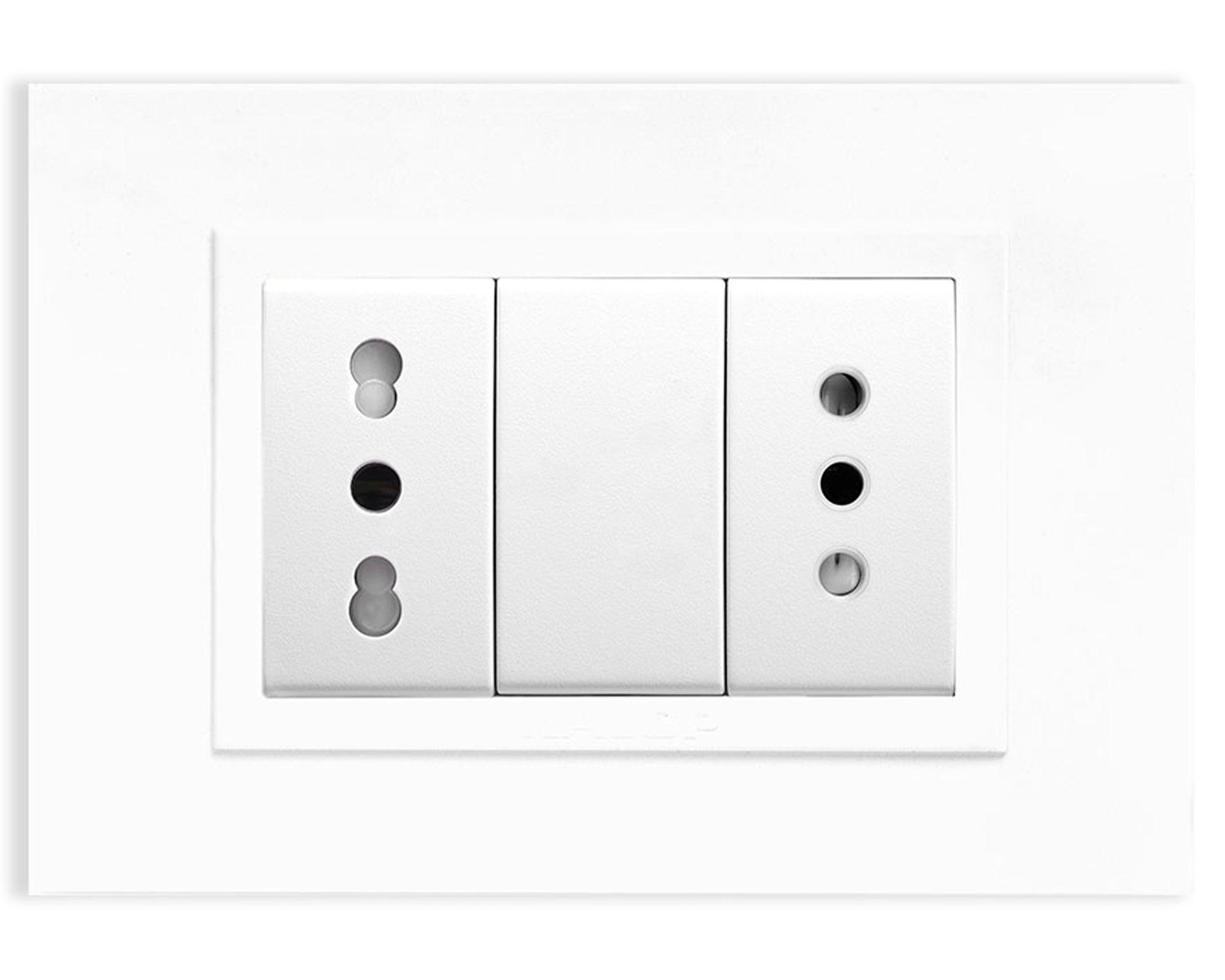Enchufe hembra 10A - 16A Zen blanco-0