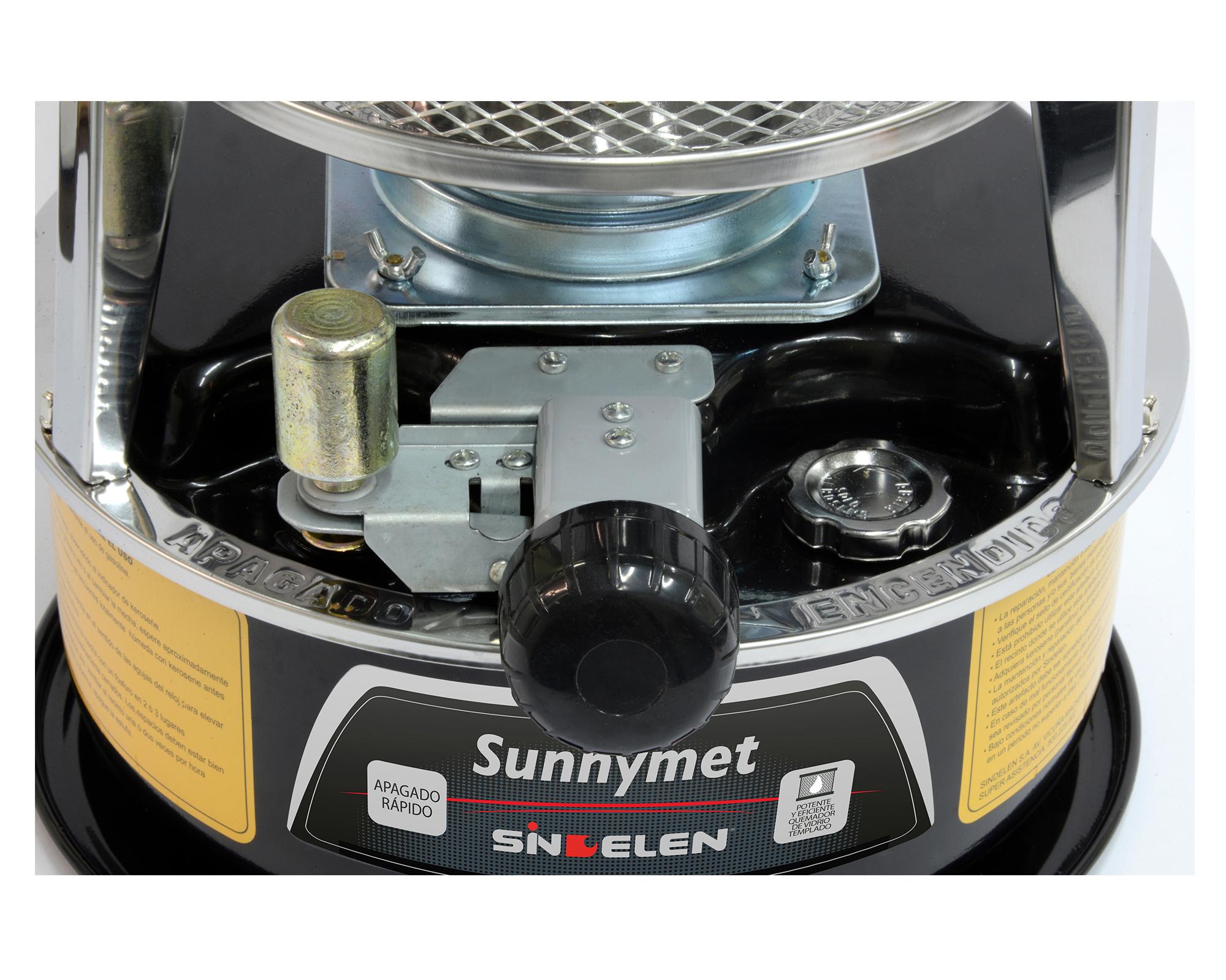 Estufa a parafina 2500W EP-520NG Sunnymet negro/inox-2