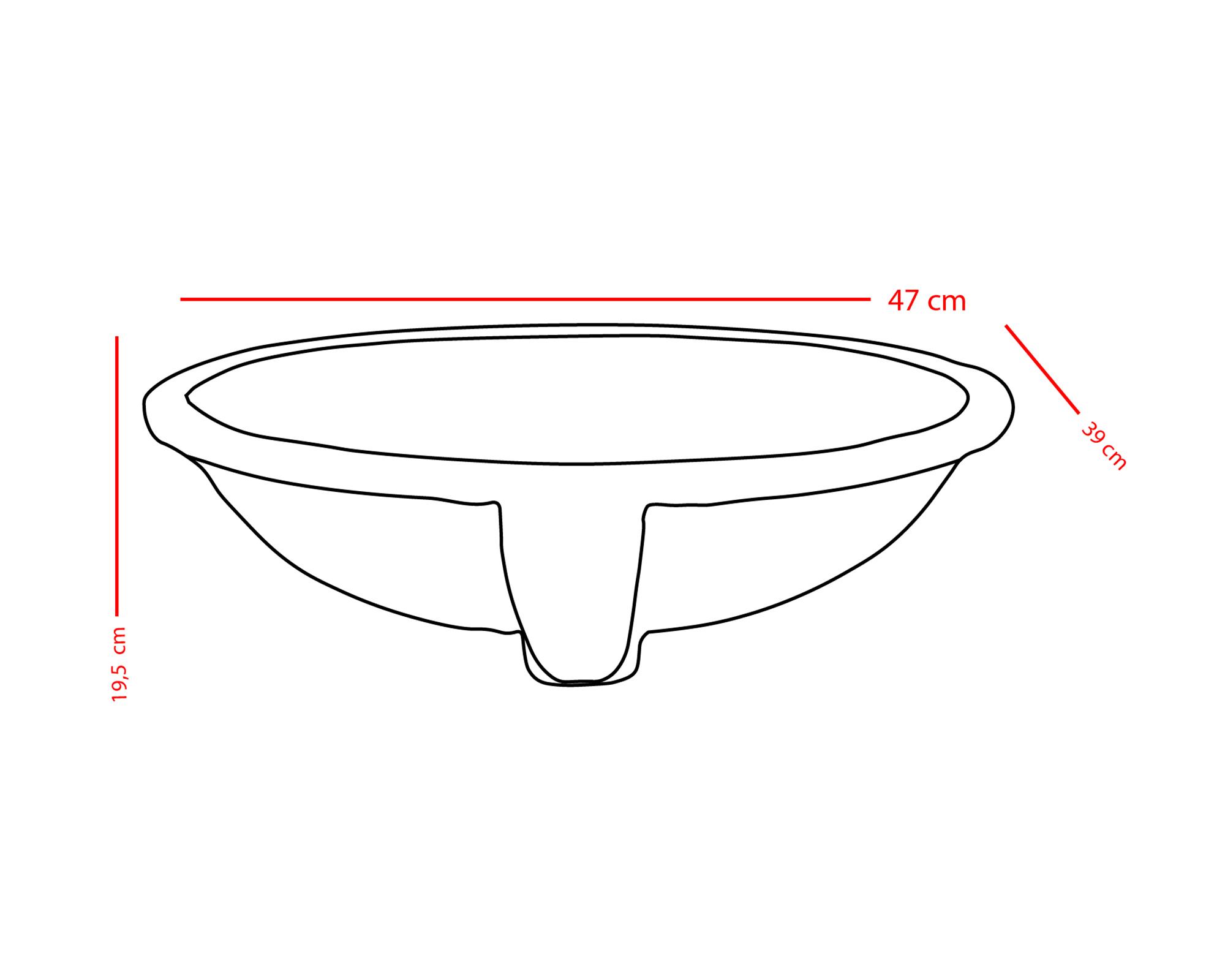 Lavamanos bajo cubierta 33 litros 18# blanco-2