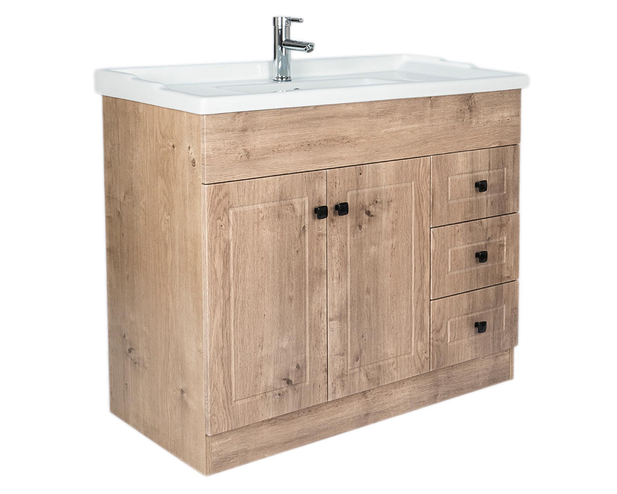 Mueble vanitorio 100 cm B100ph-w+f café-1