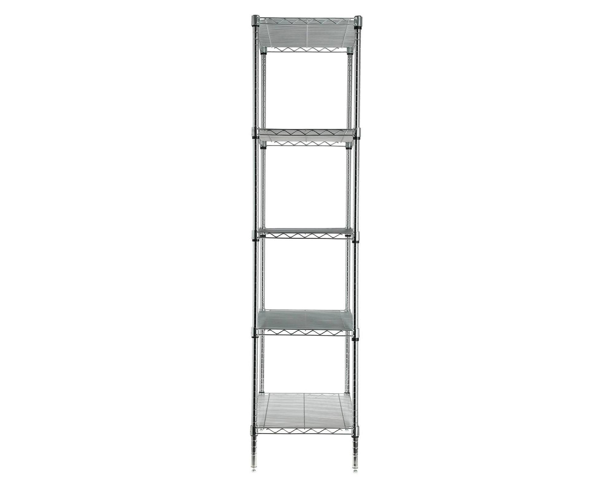 Estante acero cromado 5 repisas OLYC183674-5-2