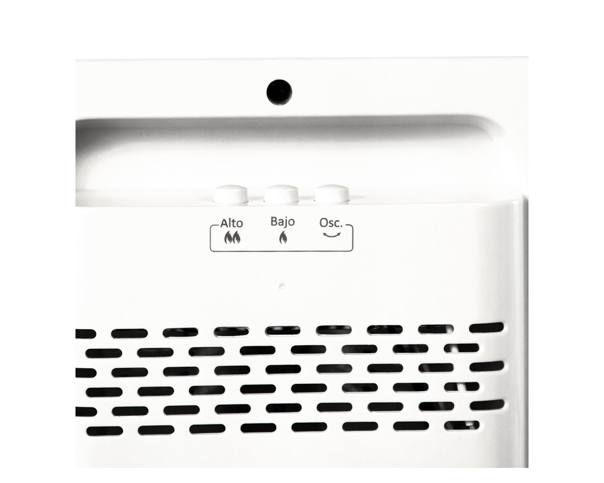 Estufa eléctrica fibra carbono 900W KFC-90 D1 blanco-2