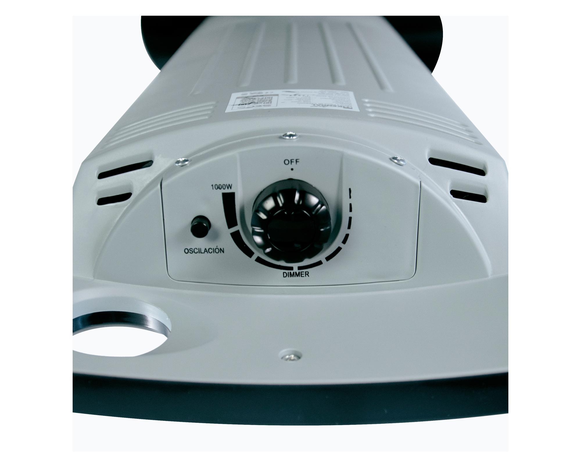 Estufa halógena 1000W Nsb-120k5 black negro-2