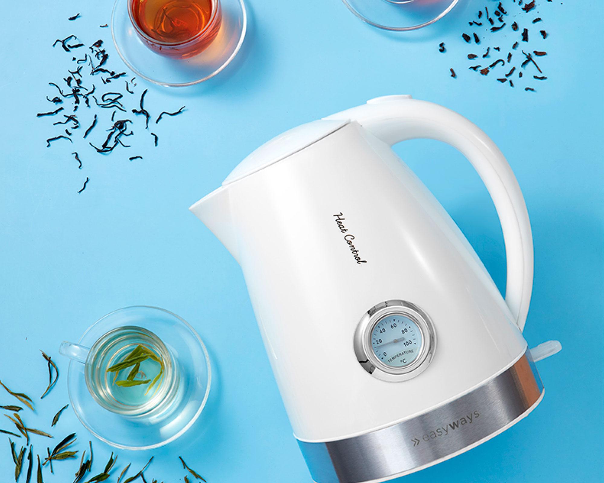 Hervidor  Heat control blanco 1.7 lt-3