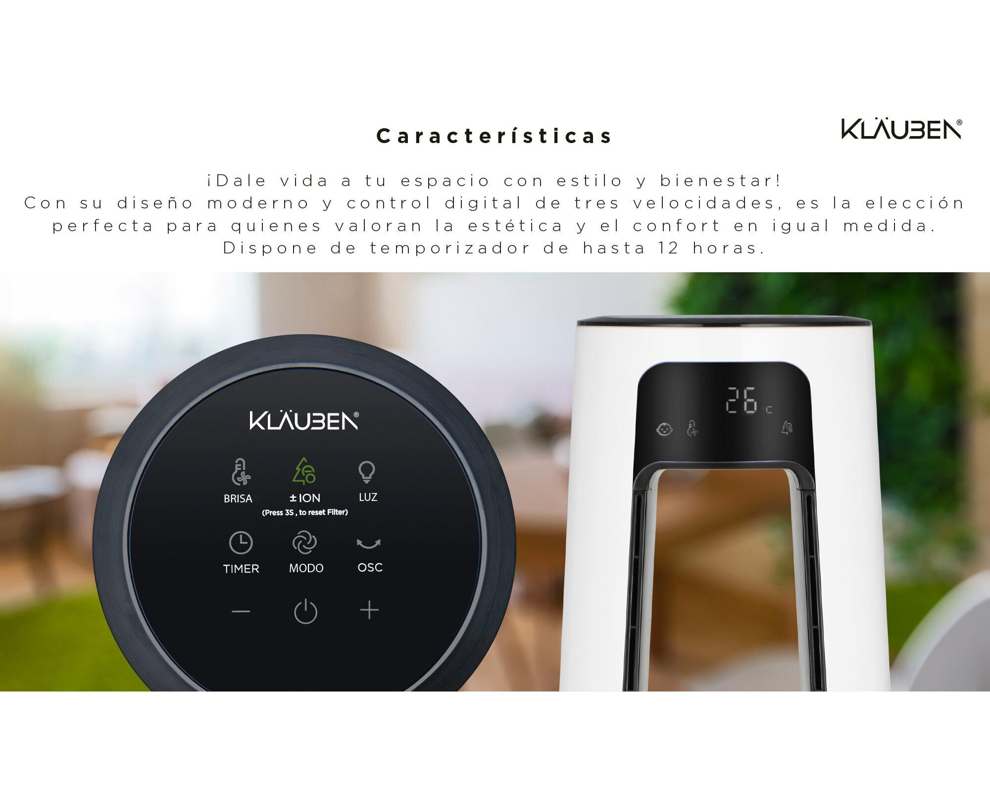 Ventilador sin aspas 43'' FBLKL4430-9