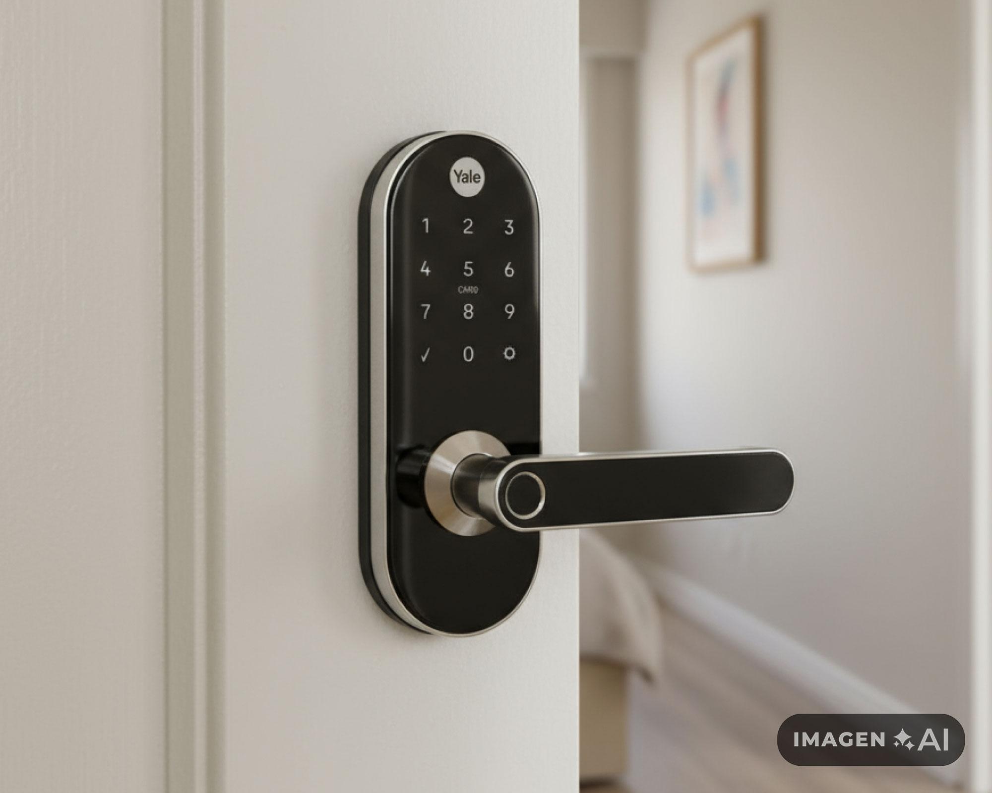 Cerraduras Digitales YMC 420 Negro-6