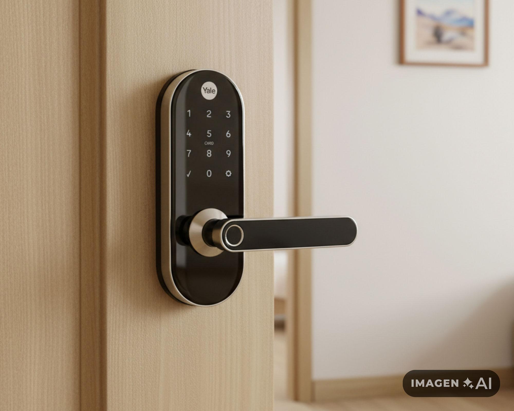 Cerraduras Digitales YMC 420 Negro-7