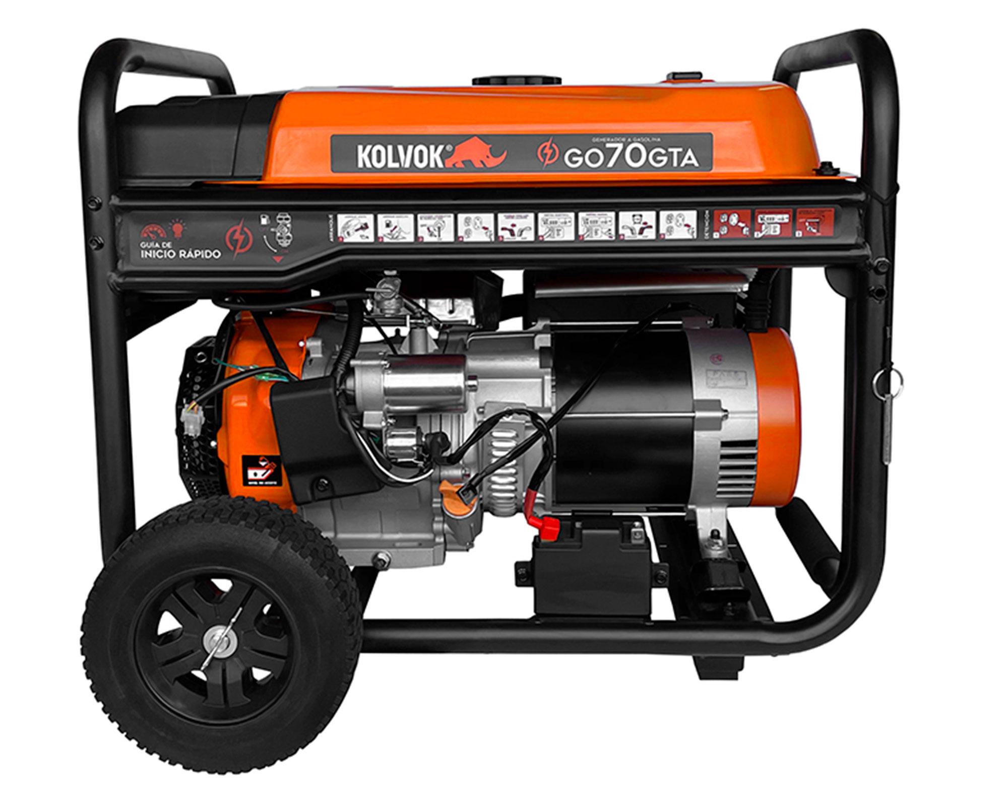 Generador eléctrico a gasolina GO70GTA 6500W-1