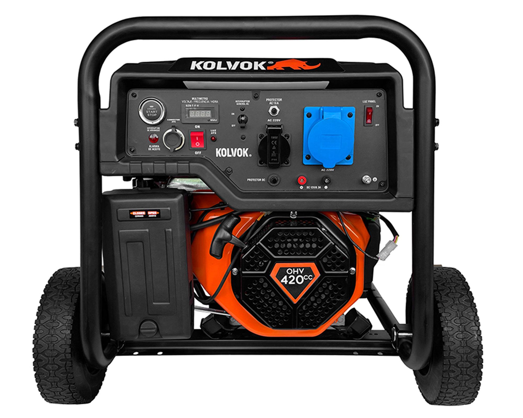 Generador eléctrico a gasolina GO70GTA 6500W-2