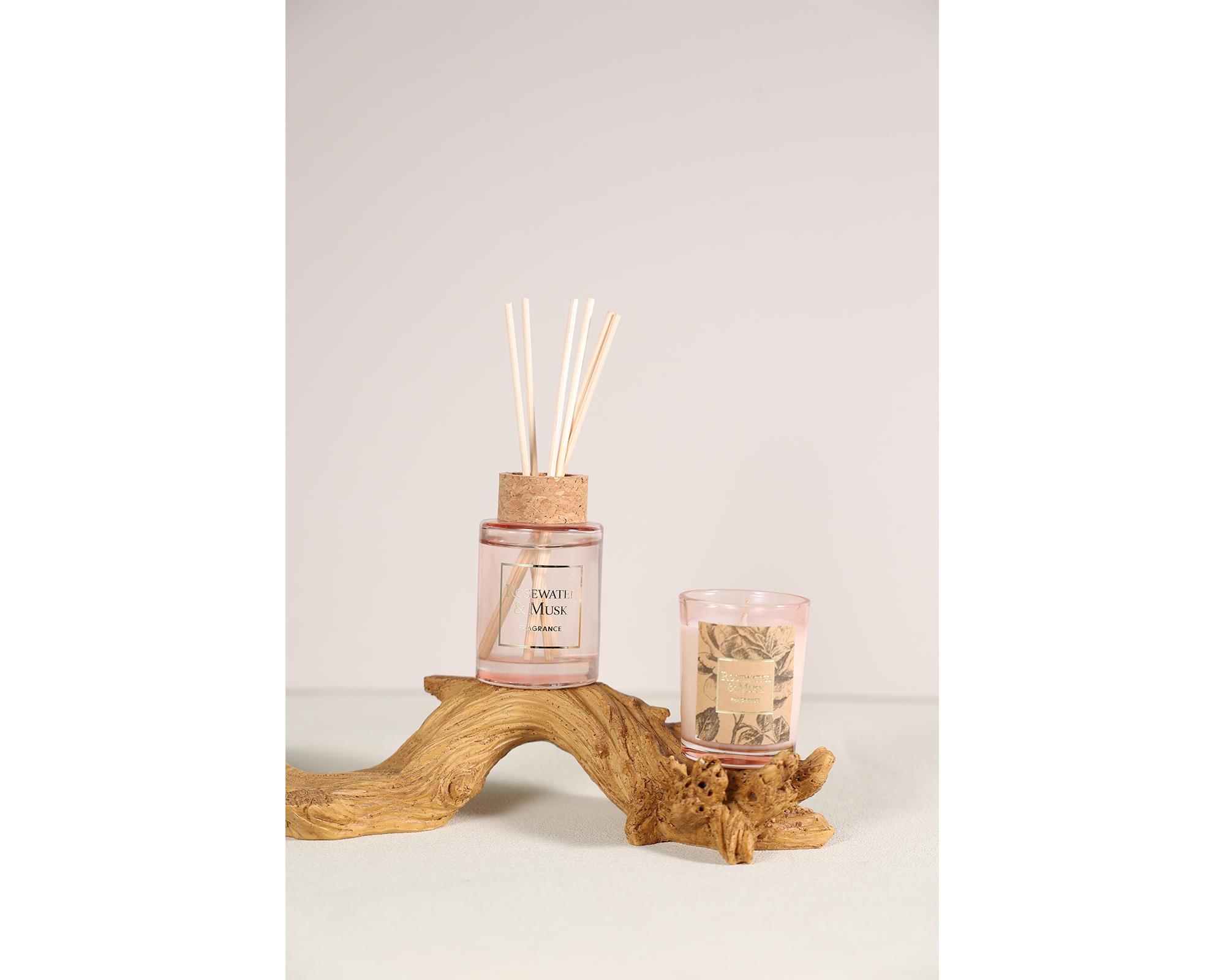 Set vela 55 g + difusor 60 ml pink-2