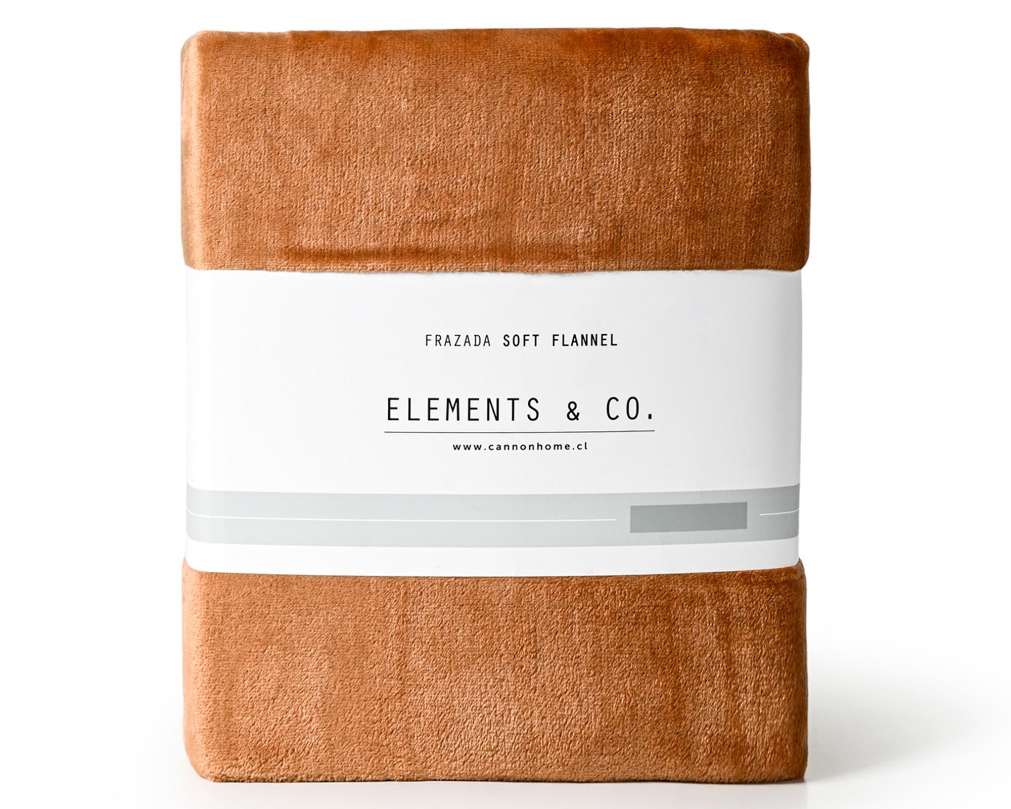 Frazada 1.5 plazas Flannel Sienna-2