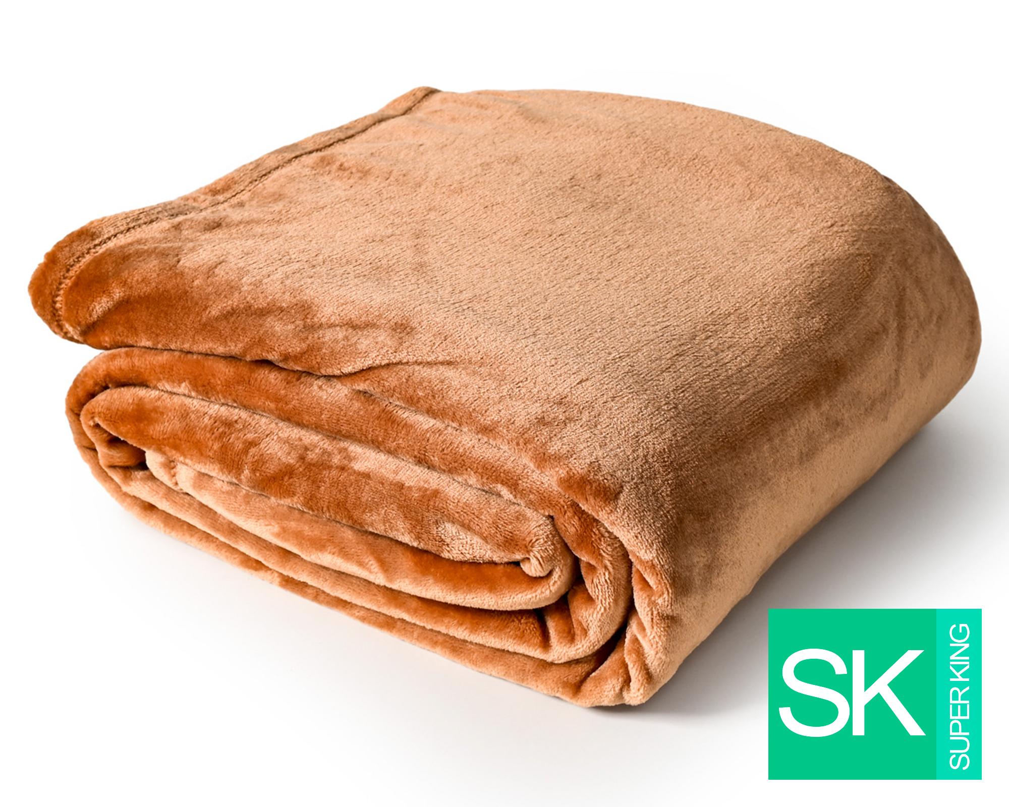 Frazada Súper King Flannel Sienna-0