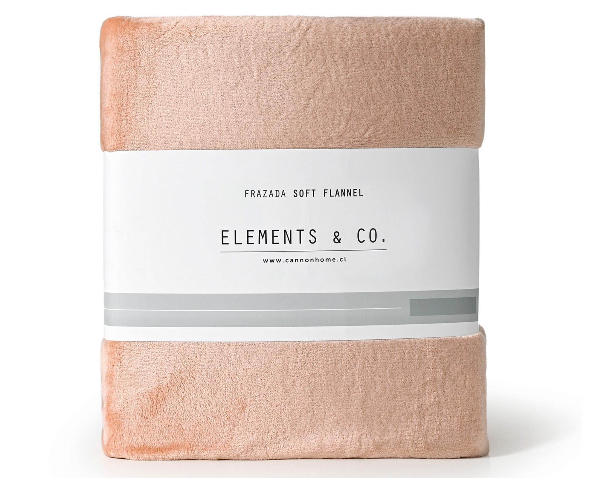 Frazada 1.5 plazas Toasted Rose-2