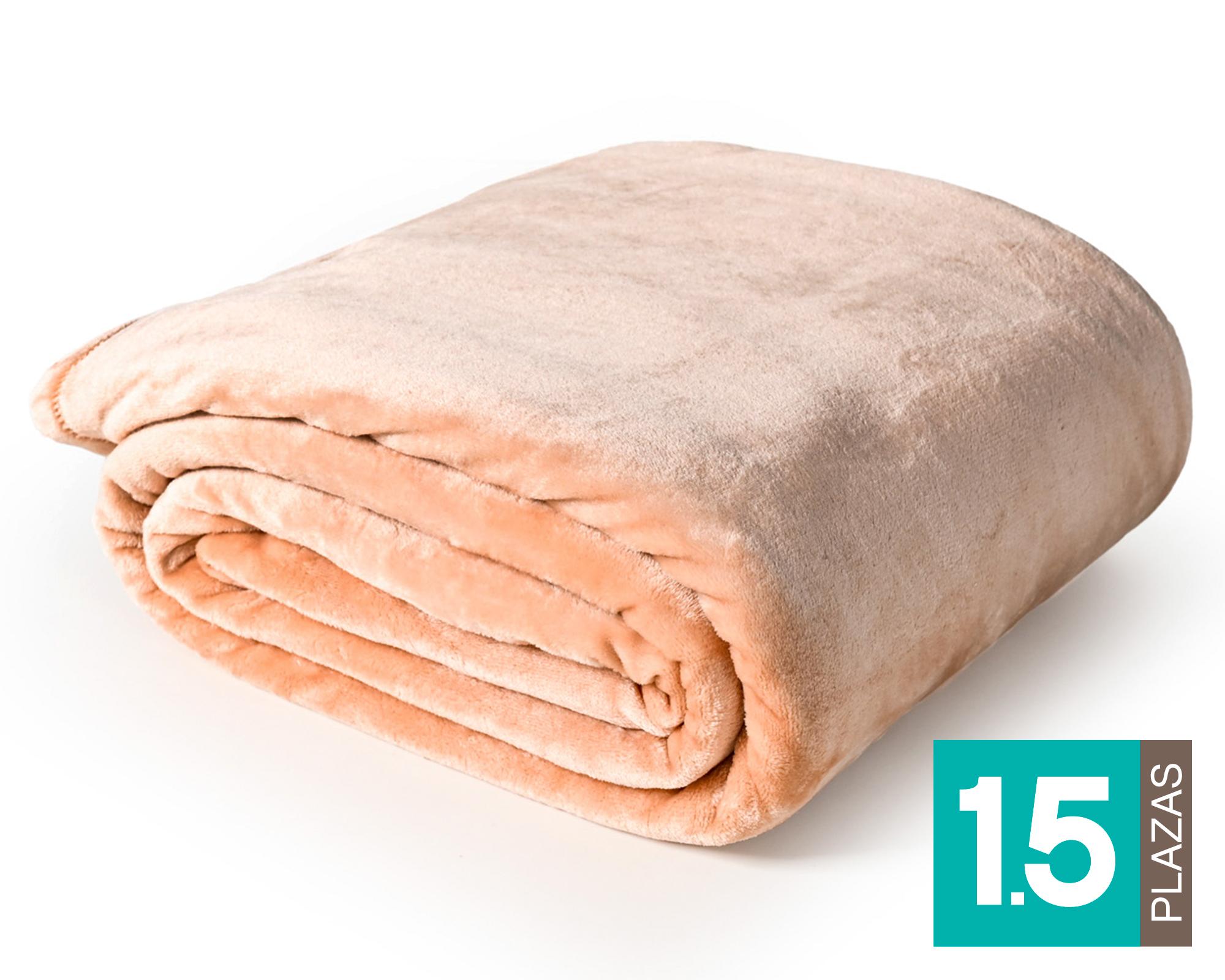Frazada 1.5 plazas Toasted Rose-0