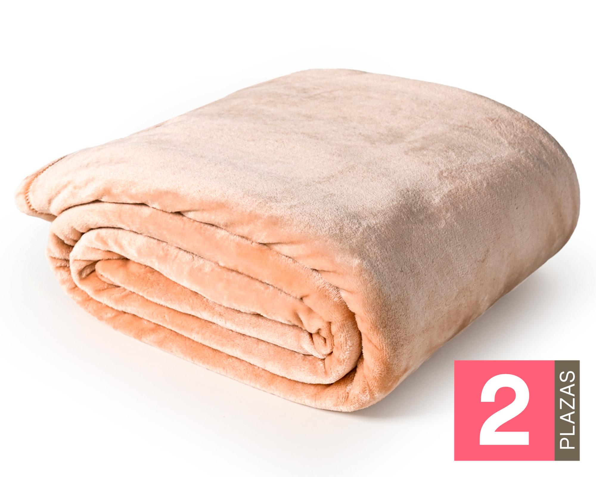 Frazada 2 plazas Toasted Rose-0